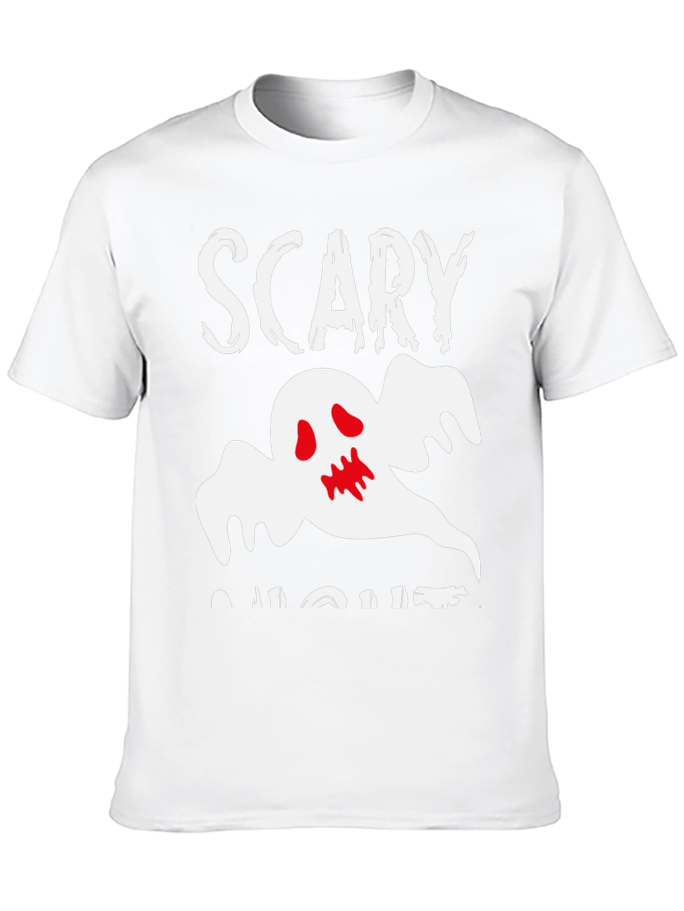 Scary Night Ghost Graphic T-Shirt