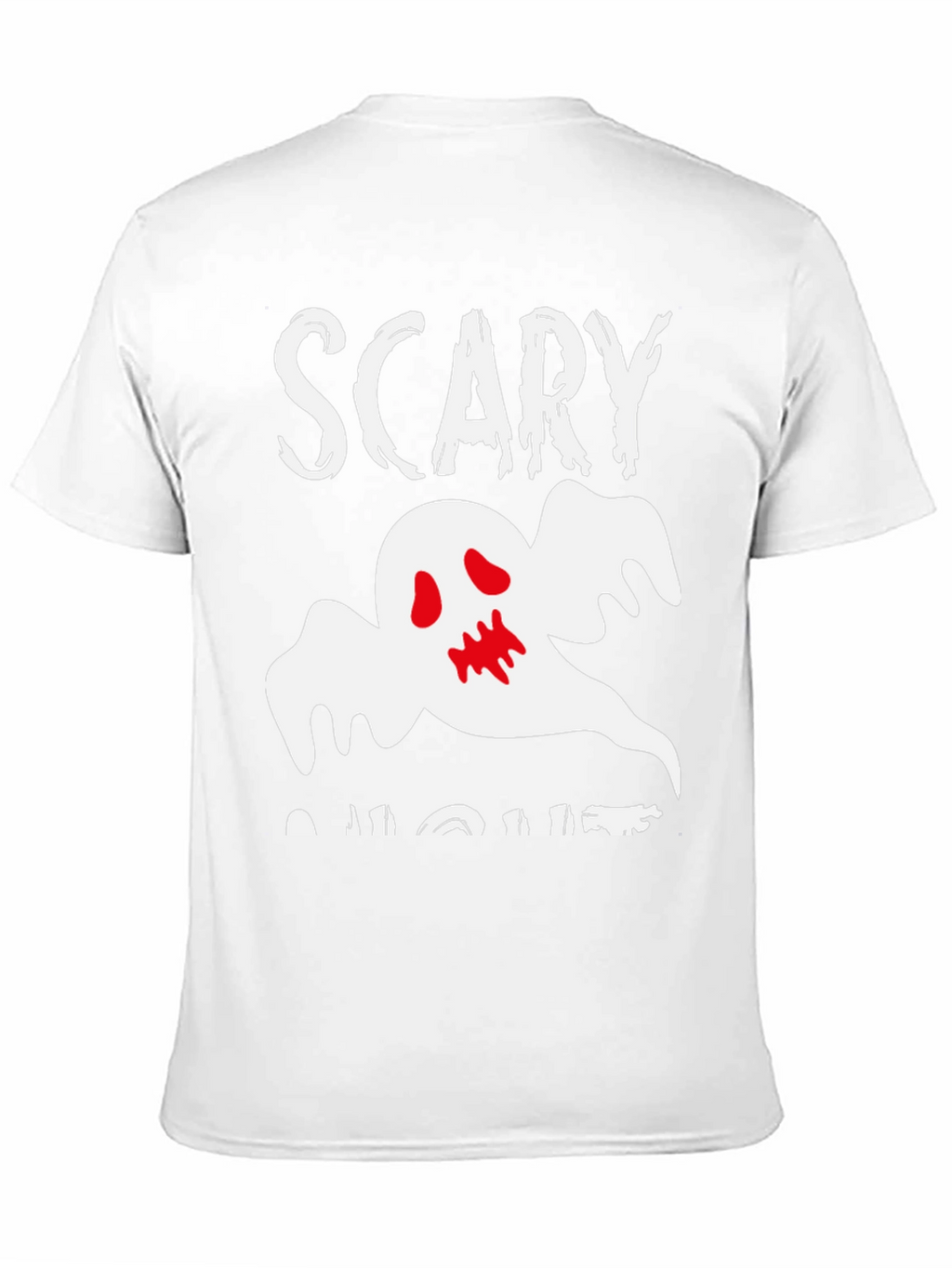 Scary Night Ghost Graphic T-Shirt