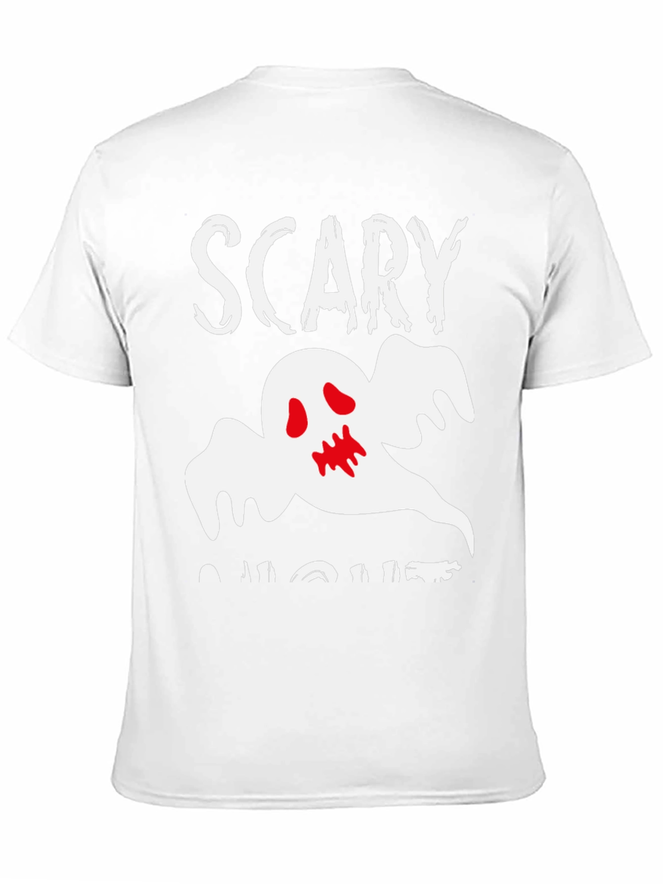Scary Night Ghost Graphic T-Shirt