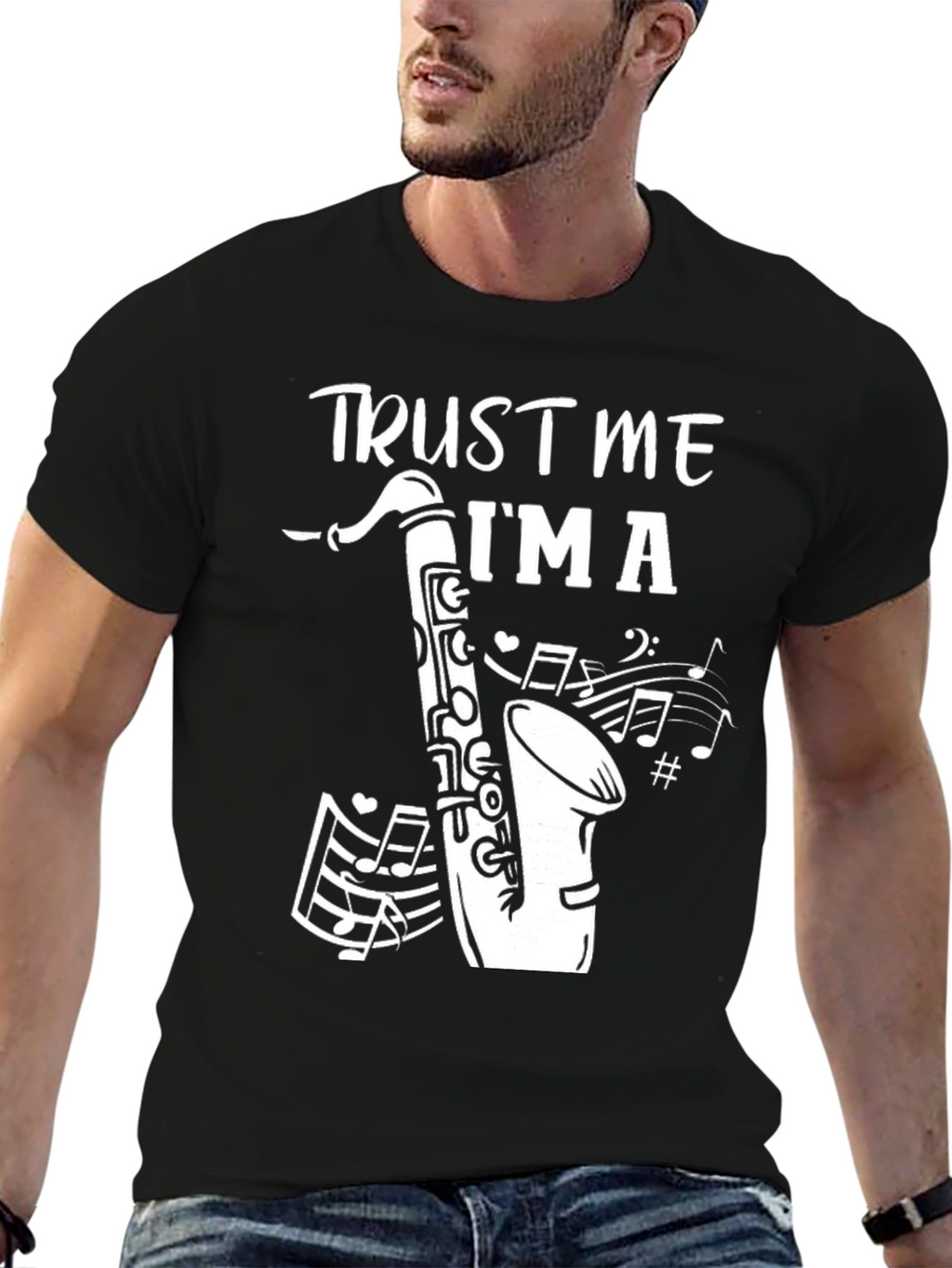 Trust Me Im A Saxophonist Graphic T-Shirt
