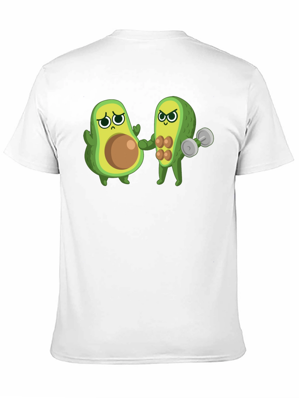 Funny Avocado Gym T-Shirt - Black