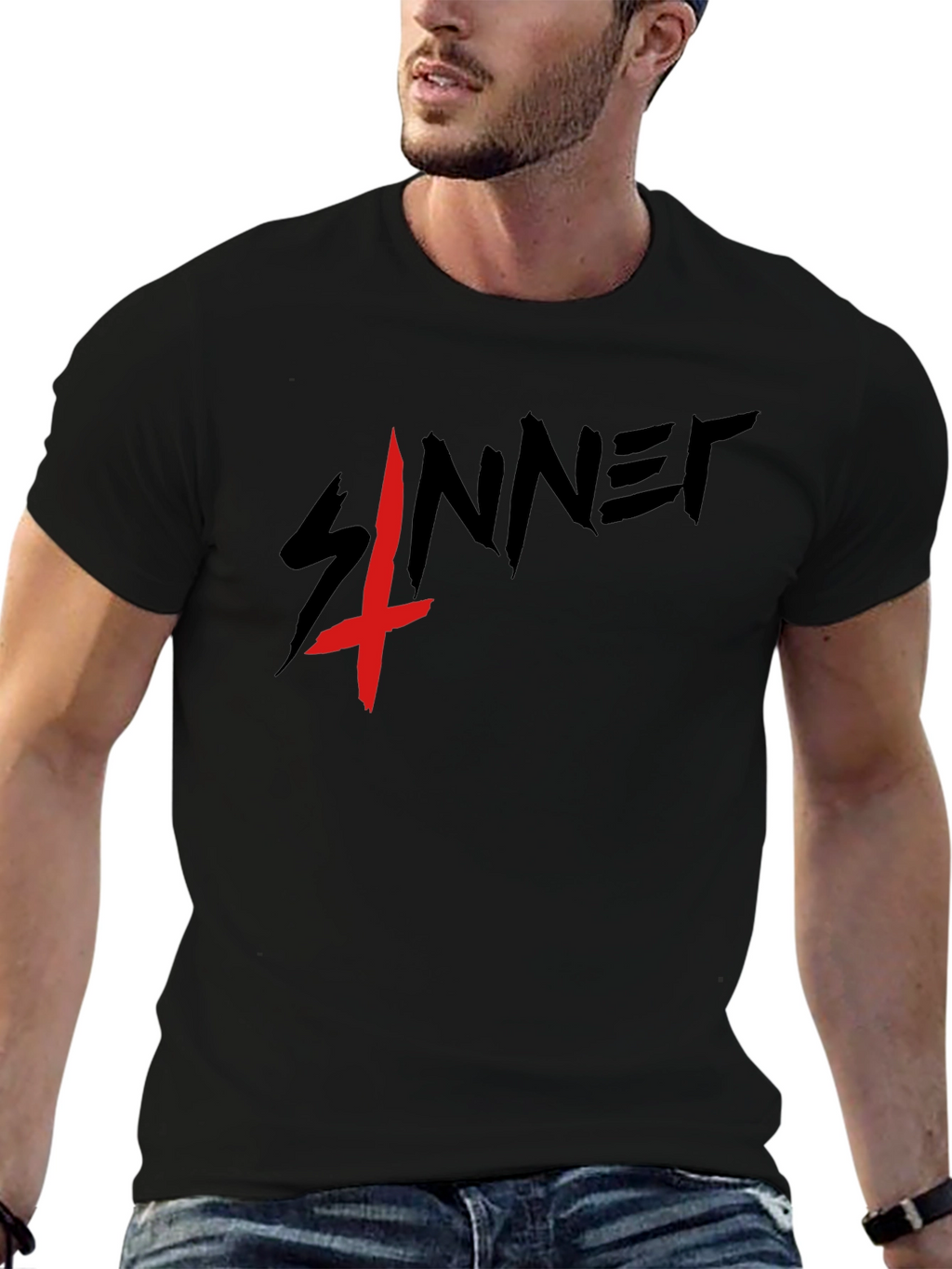 Sinner T-Shirt - Bold Graphic Tee Premium Cotton