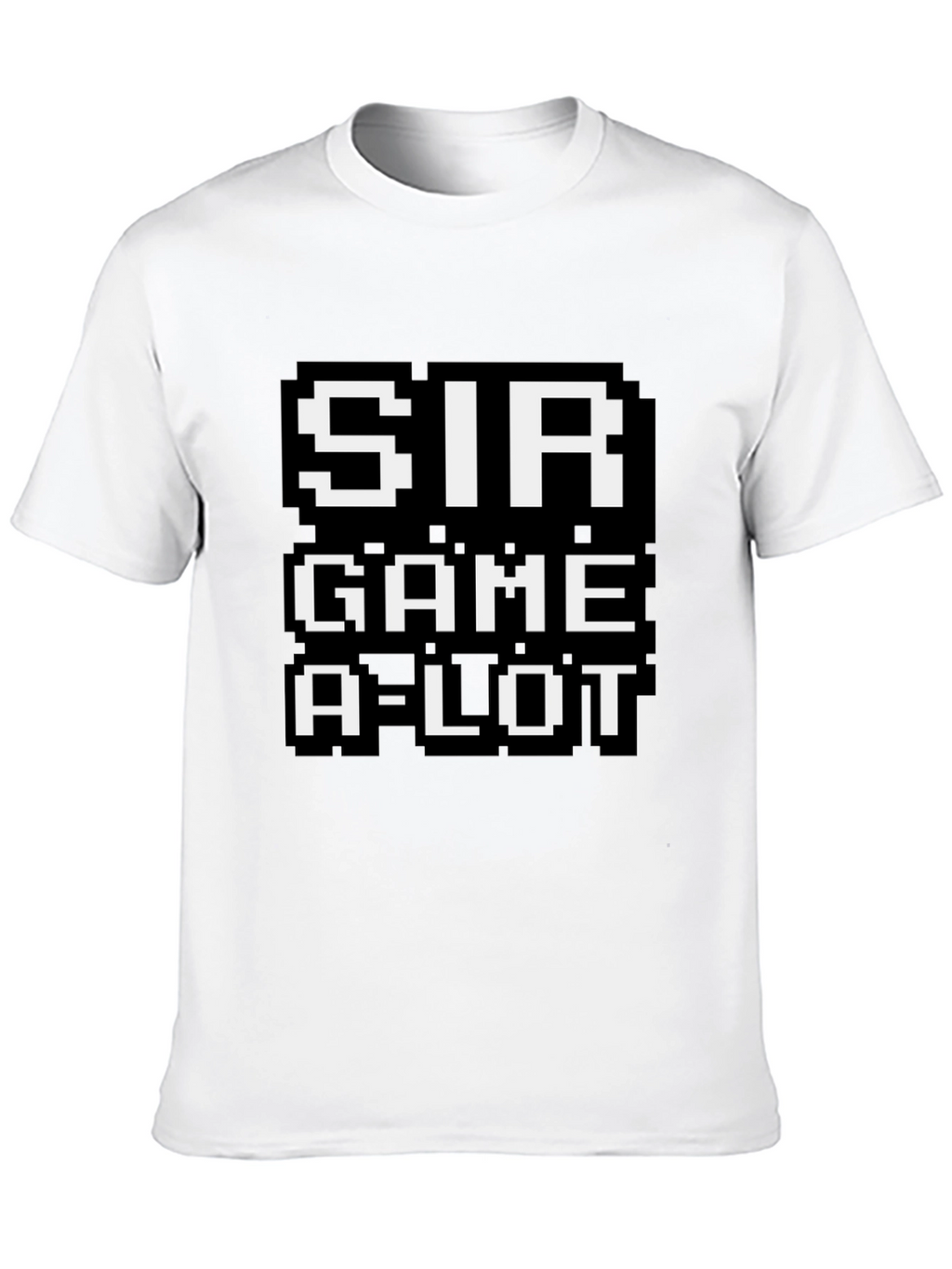Sir Game A-Lot Pixel T-Shirt