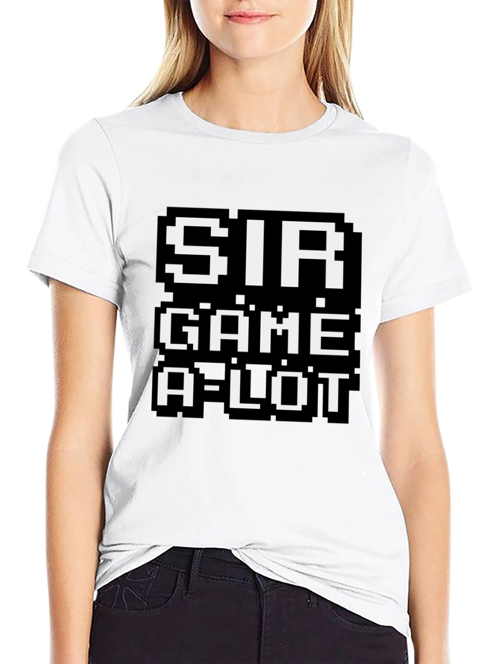 Sir Game A-Lot Pixel T-Shirt