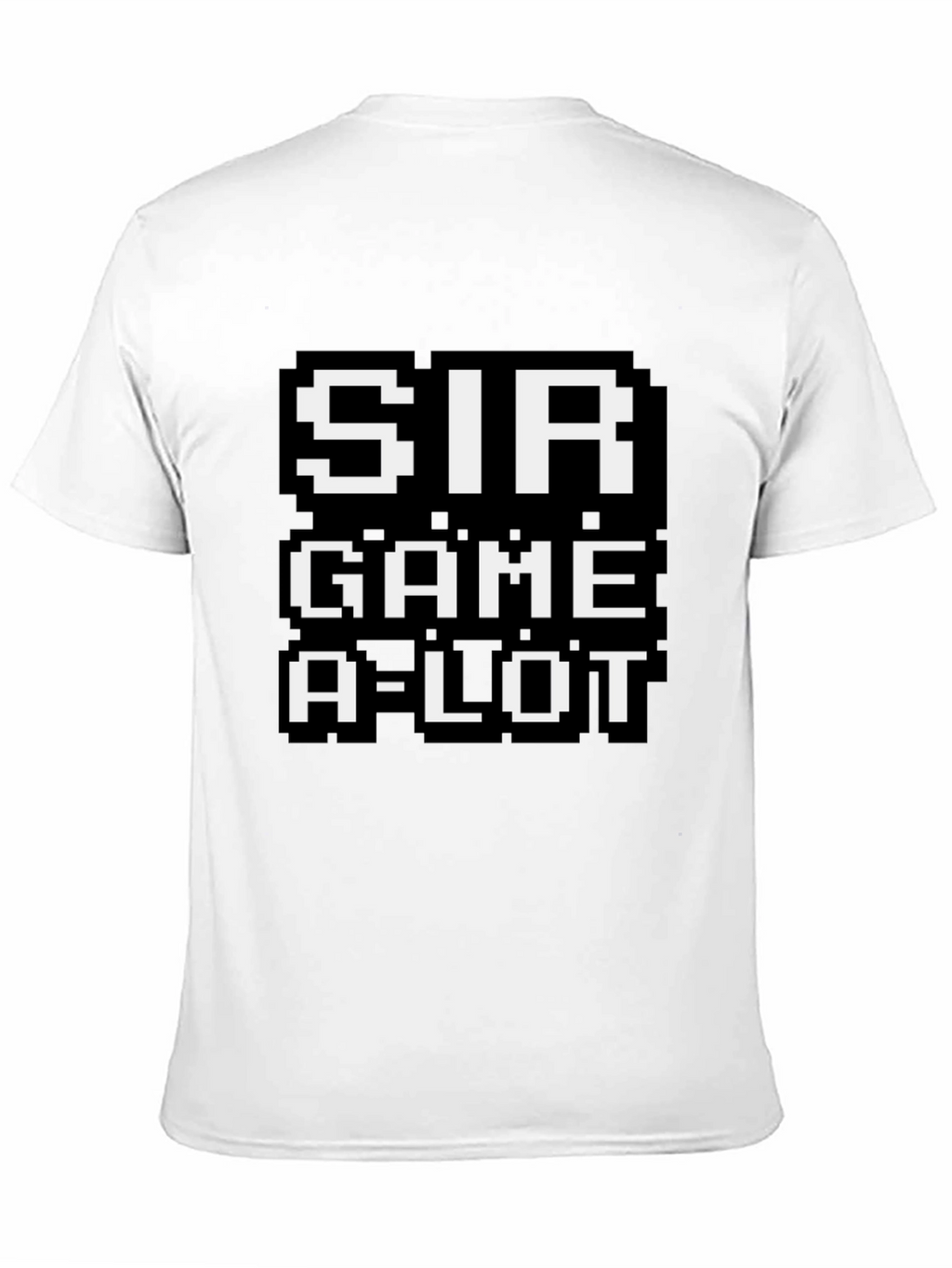 Sir Game A-Lot Pixel T-Shirt