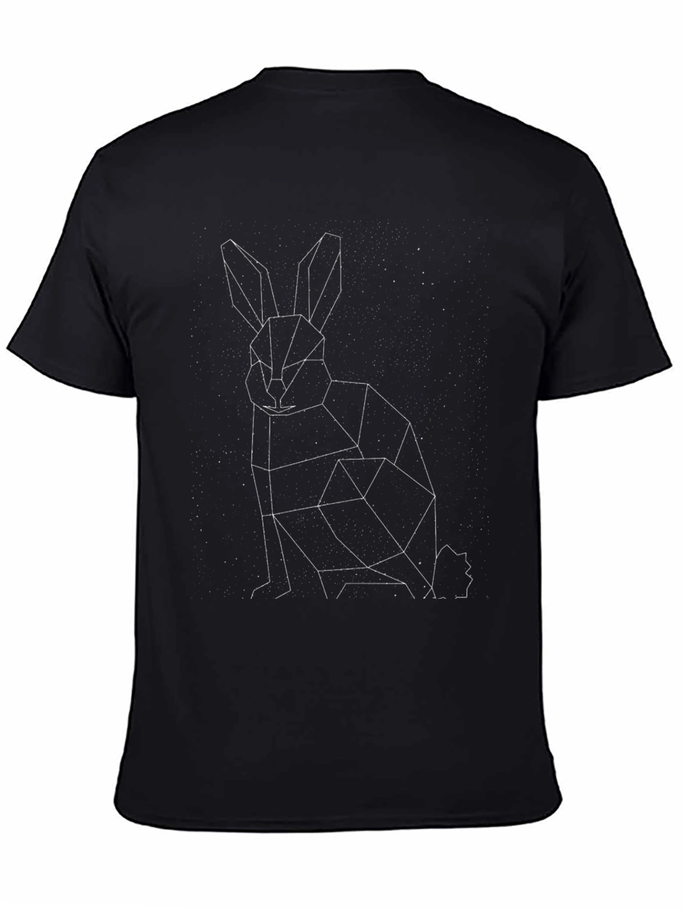 Geometric Rabbit T-Shirt - Minimalist Design