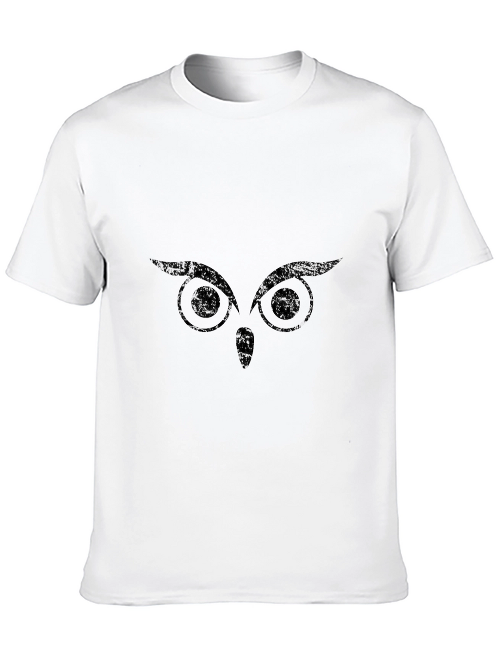 Black Owl Eyes T-Shirt - Mens Graphic Tee