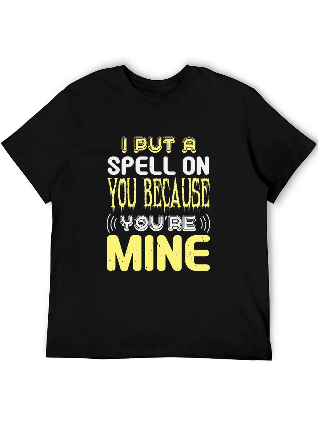 Spell On You Graphic Tee - Fun Halloween Shirt