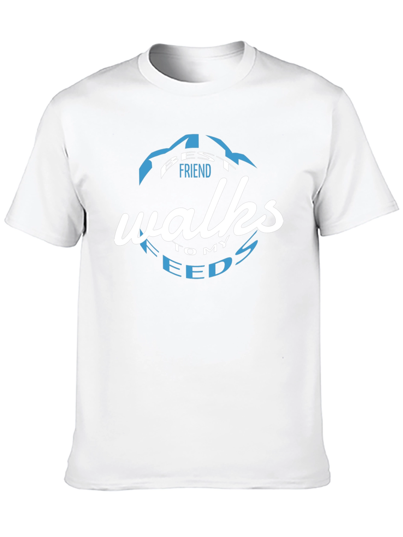 Best Friend Walks To My Needs Graphic T-Shirt