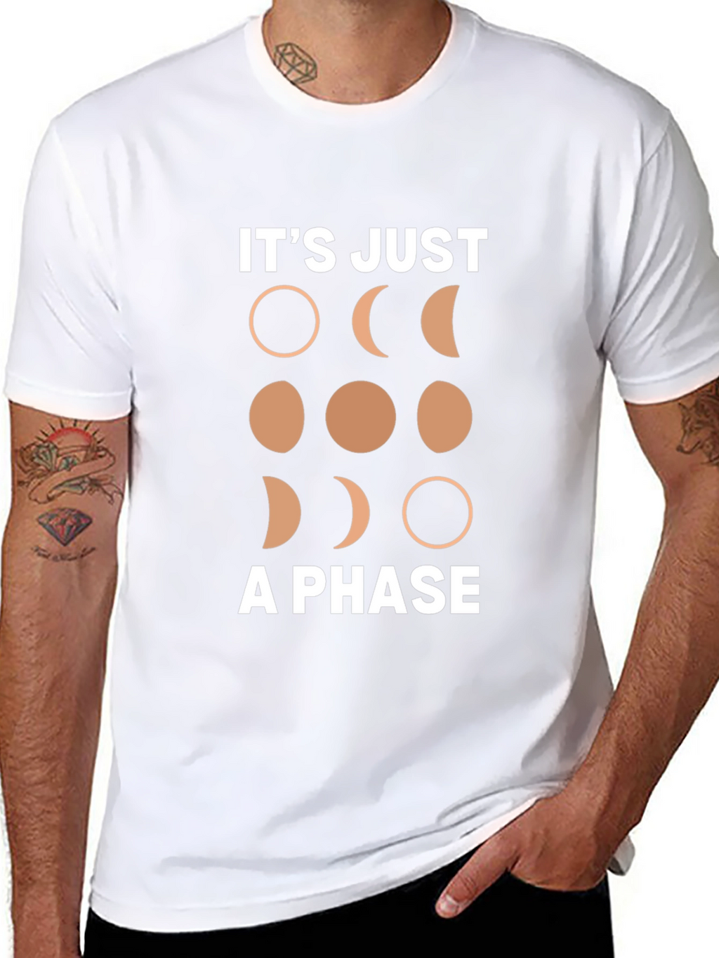 Its Just A Phase Moon T-Shirt