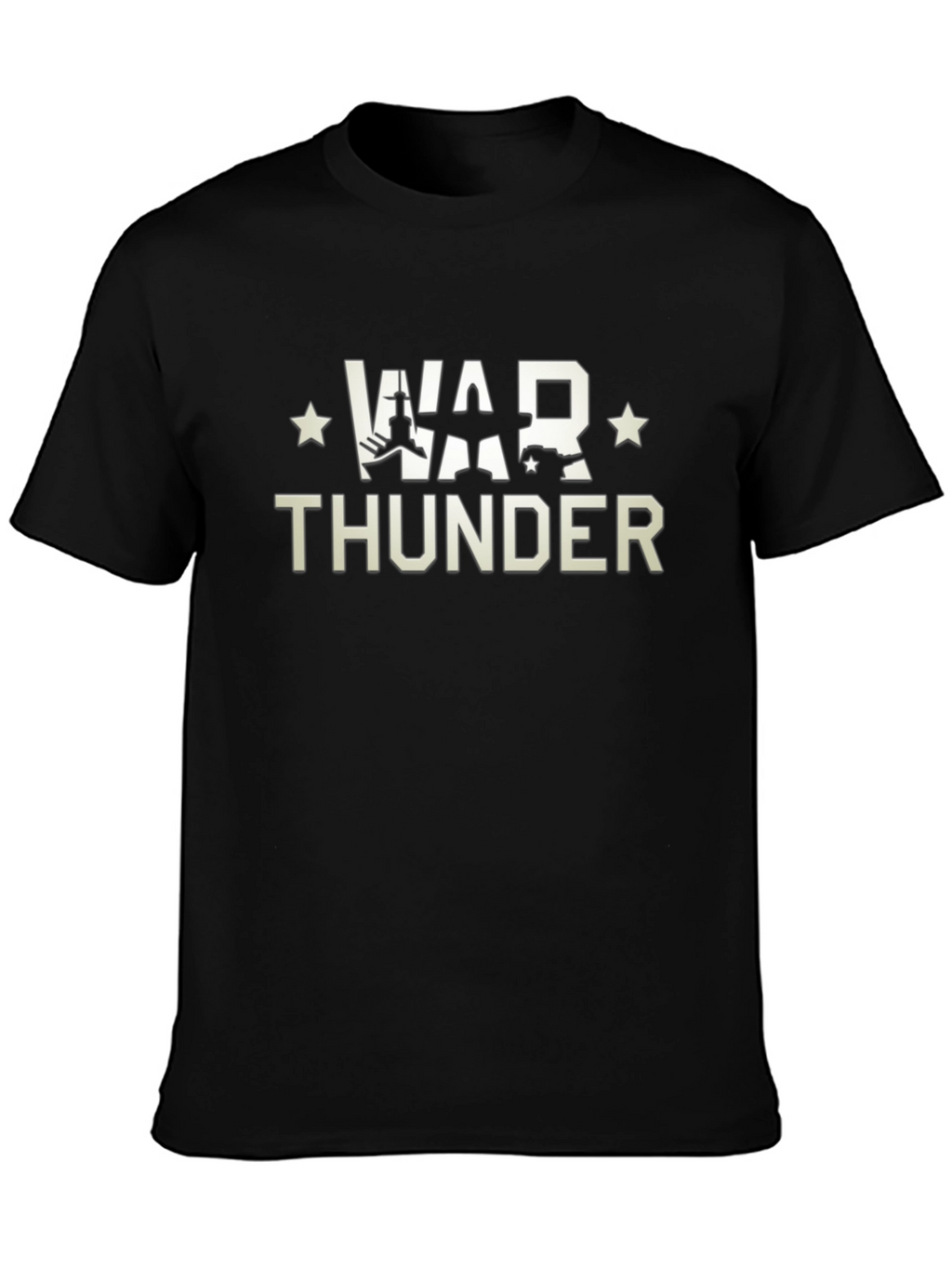 War Thunder Graphic T-Shirt - Black Cotton Tee