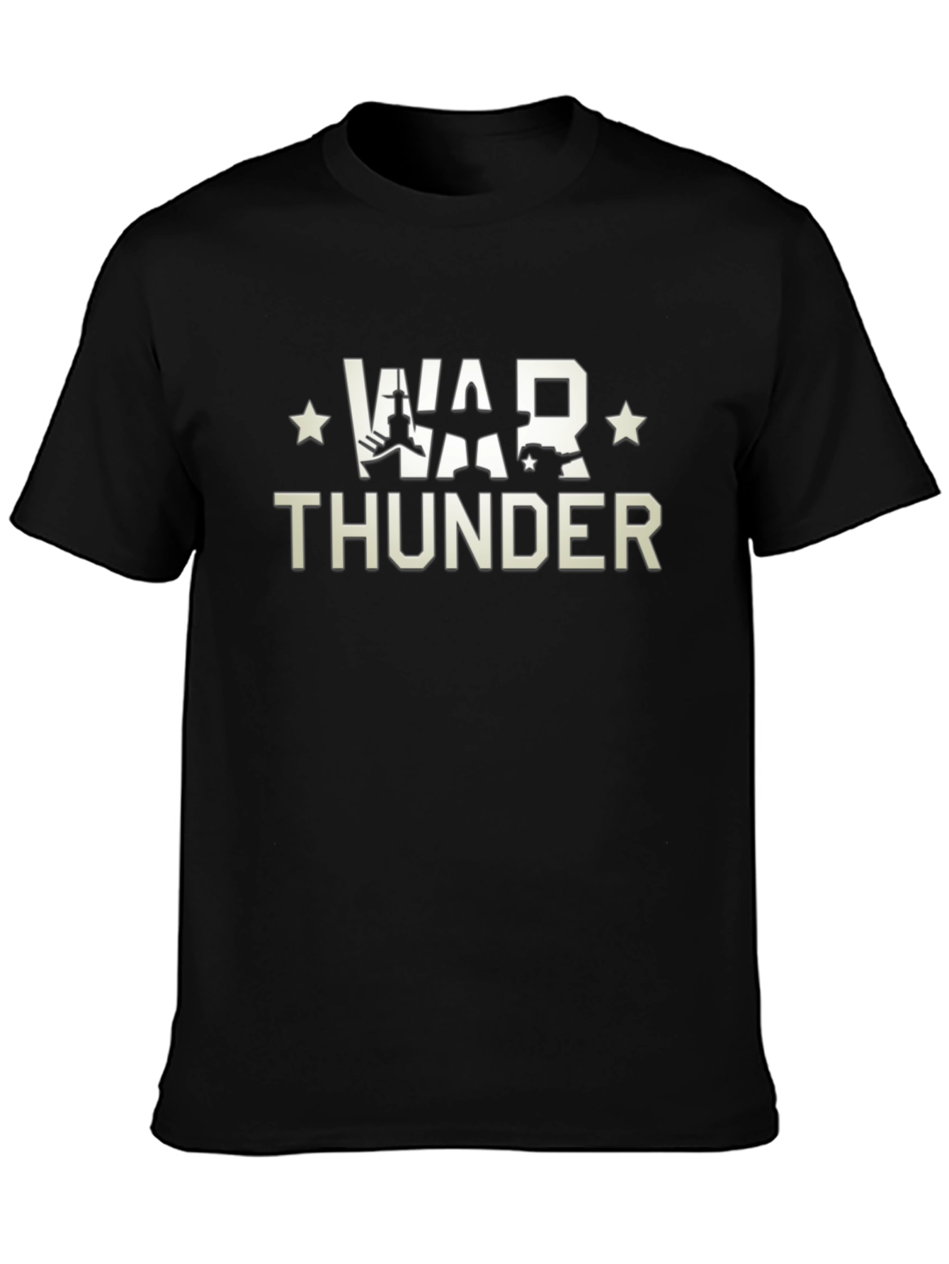 War Thunder Graphic T-Shirt - Black Cotton Tee