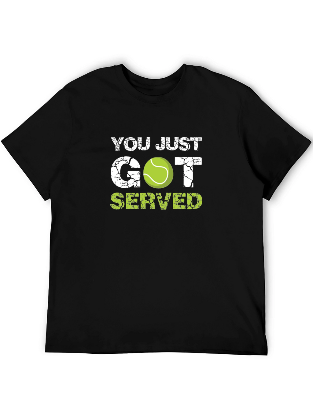 You Just Got Served Tennis Graphic T-Shirt