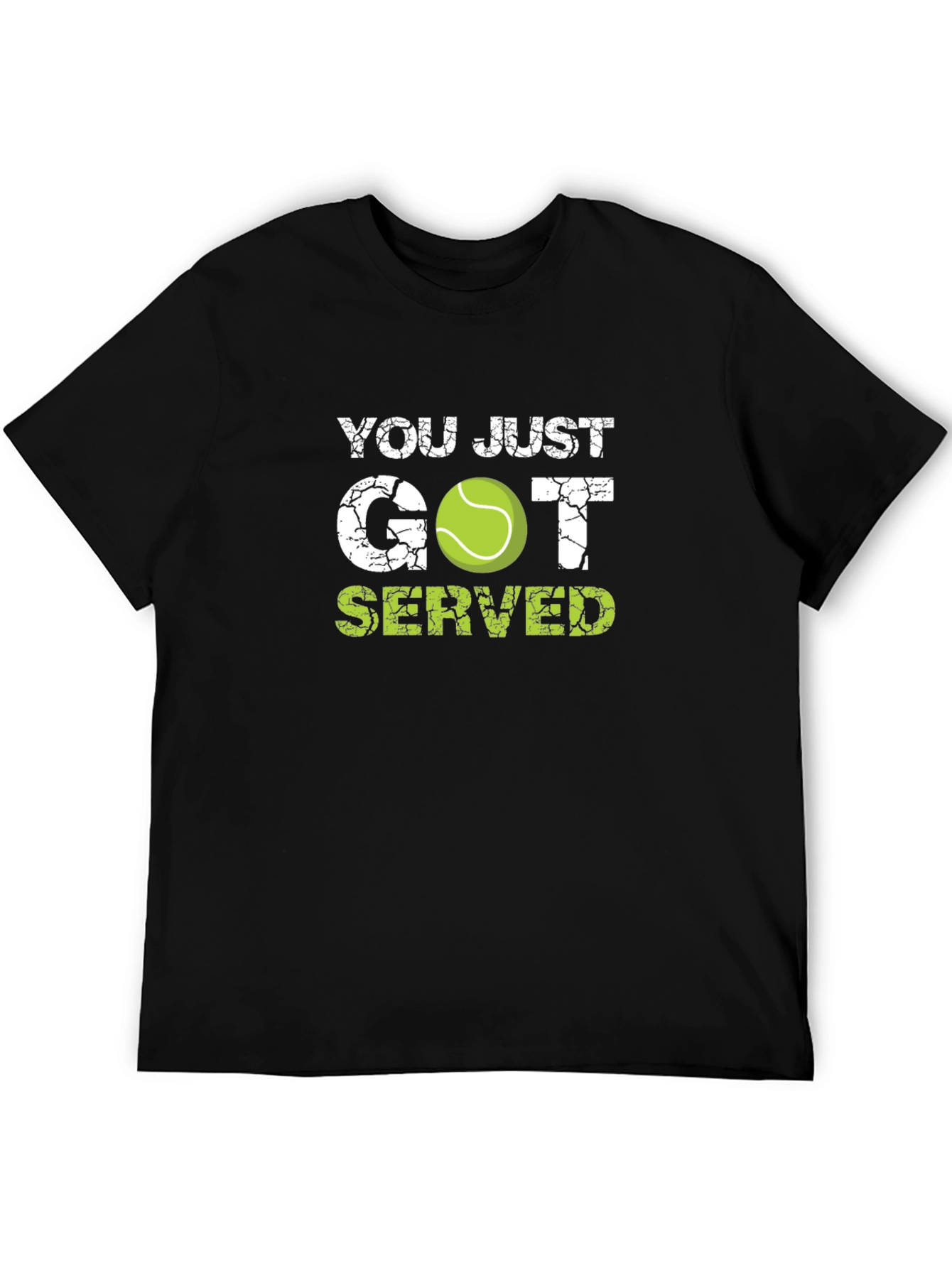You Just Got Served Tennis Graphic T-Shirt