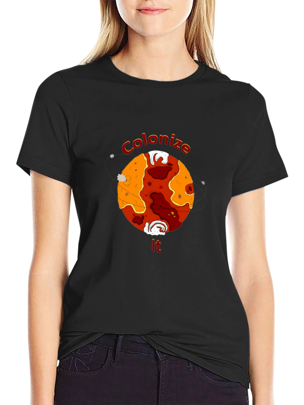 Colonize It Planet Graphic T-Shirt