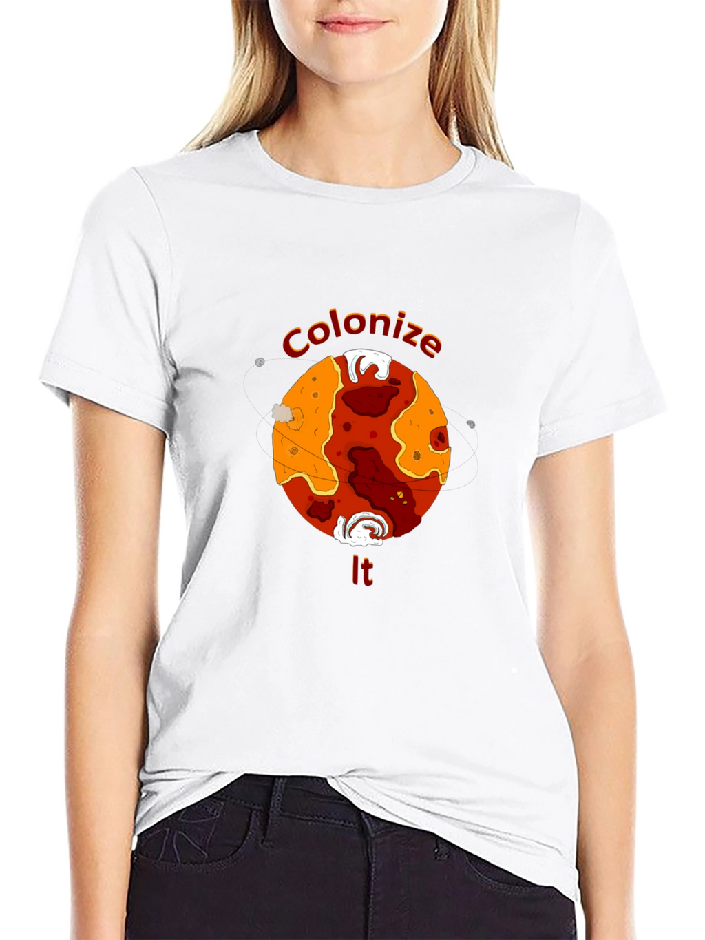 Colonize It Planet Graphic T-Shirt