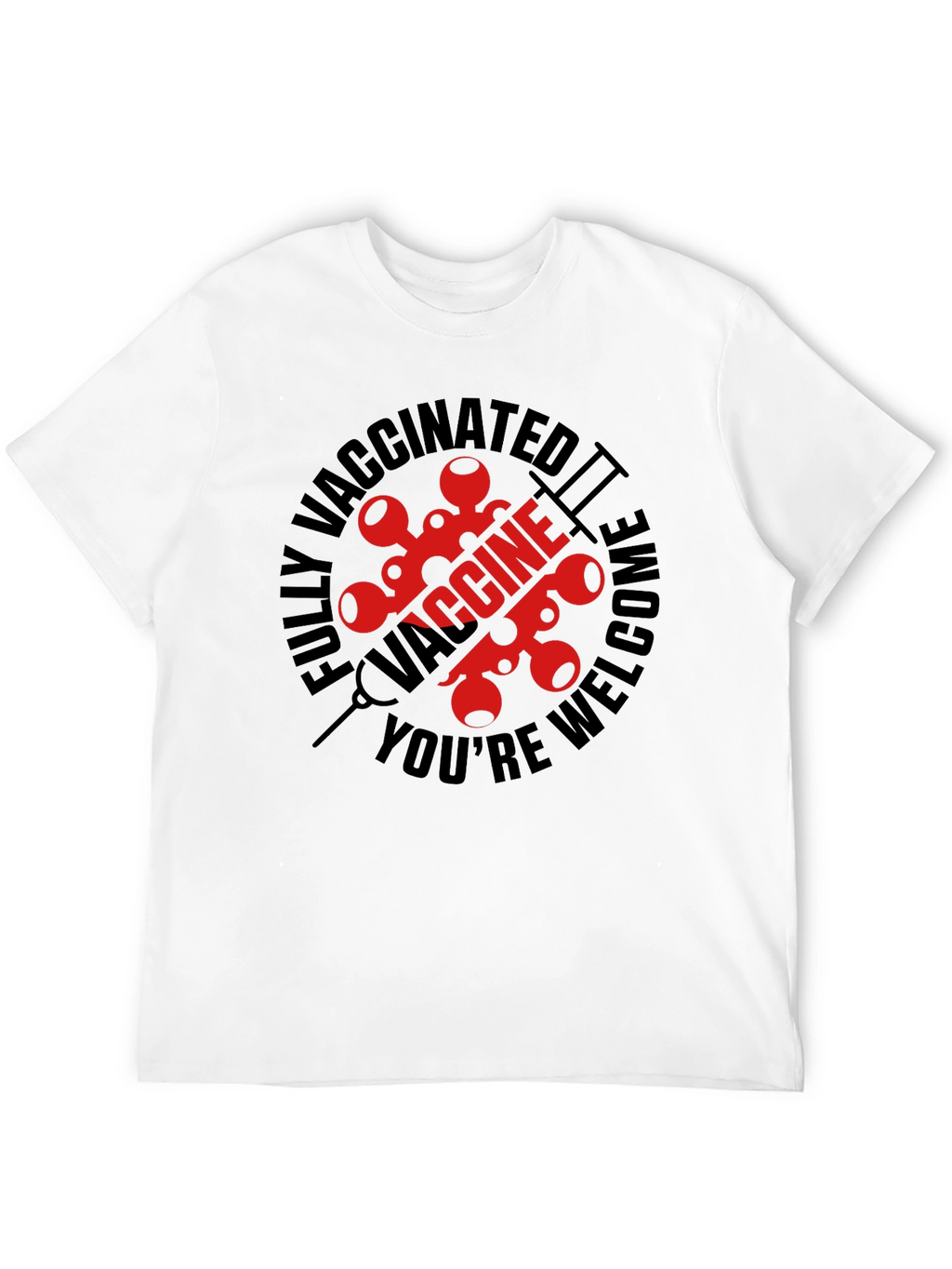 Vaccinated Welcome Graphic Tee