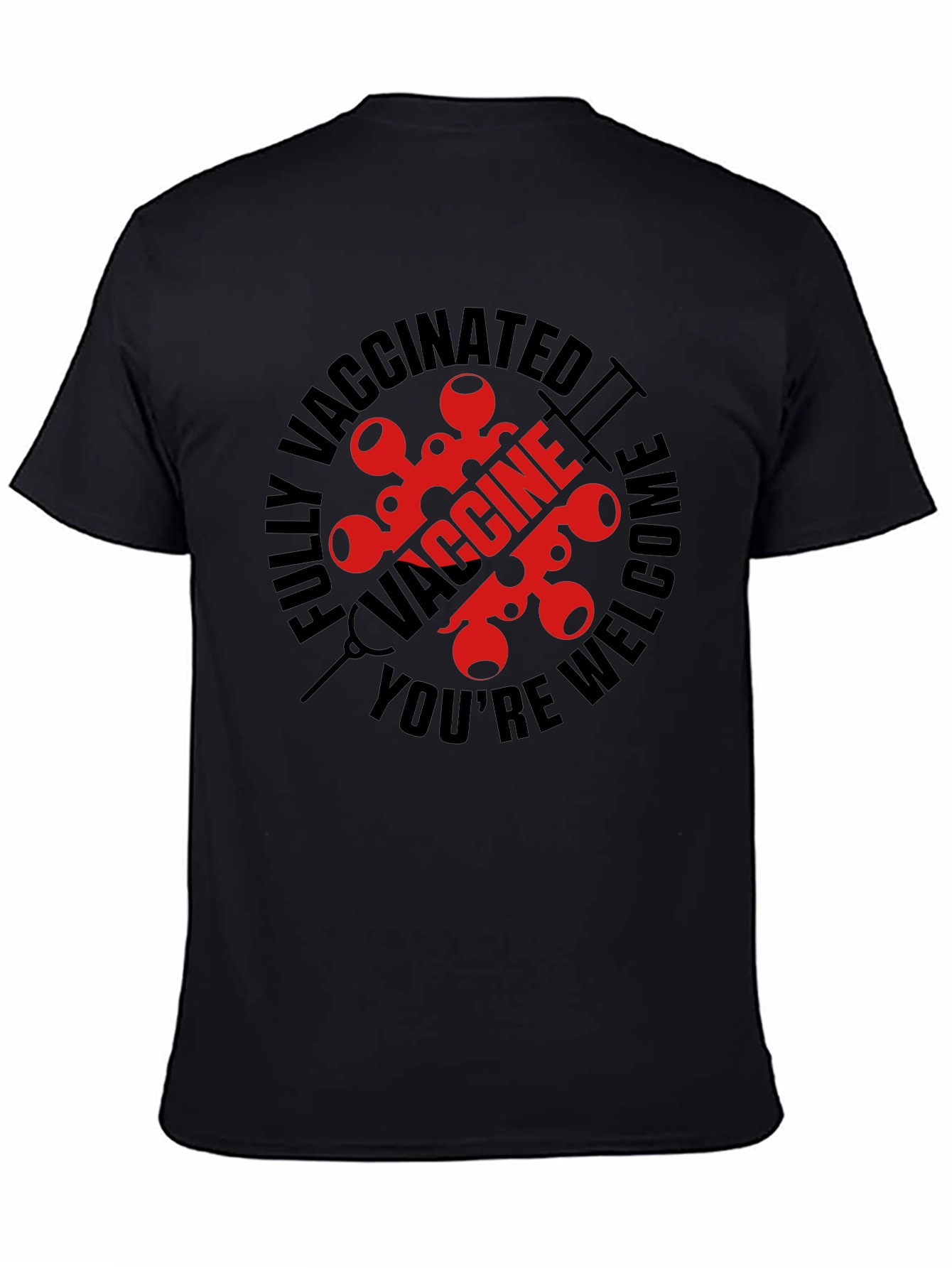 Vaccinated Welcome Graphic Tee
