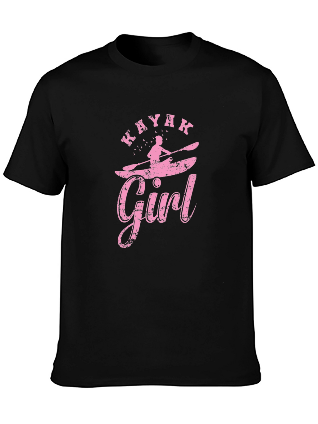 Kayak Girl T-Shirt - Boating Adventure Apparel