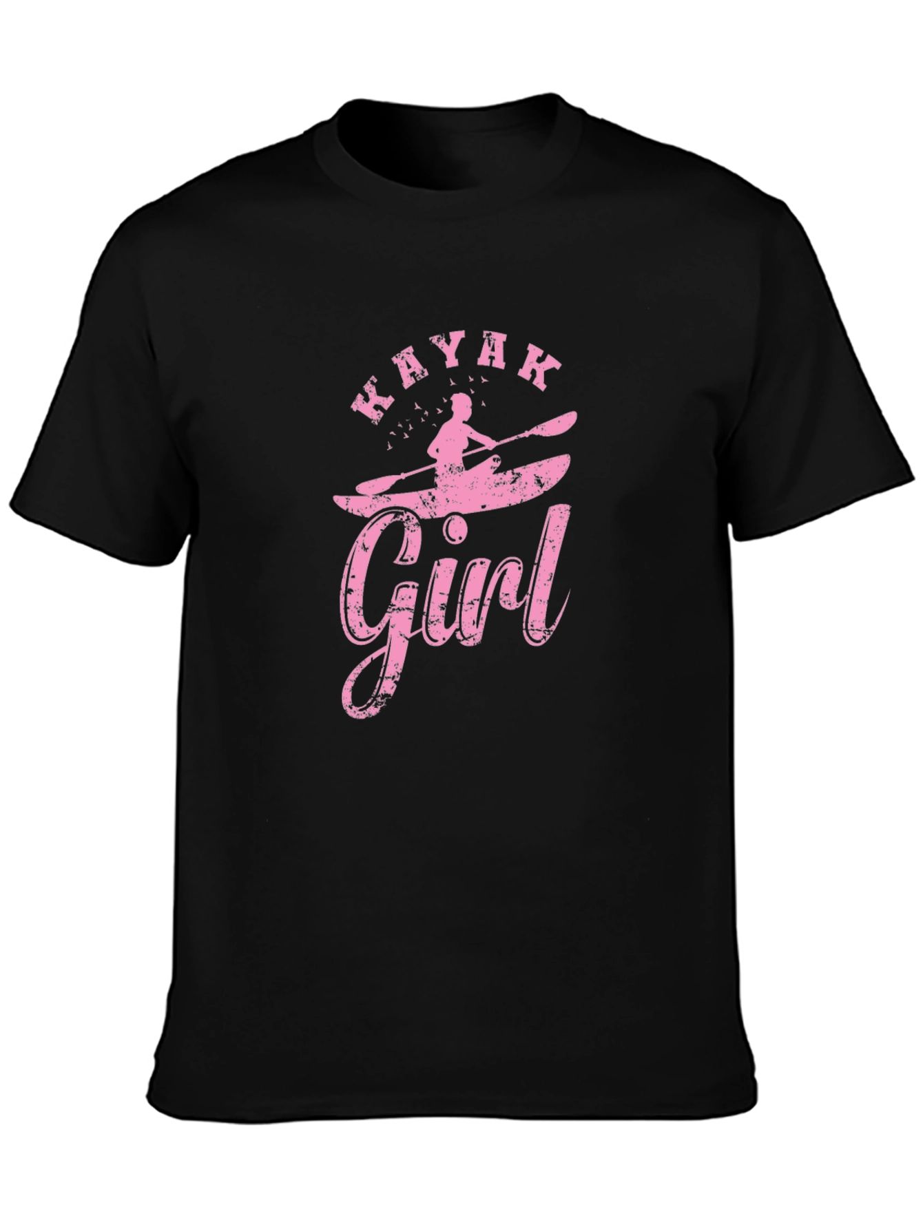 Kayak Girl T-Shirt - Boating Adventure Apparel
