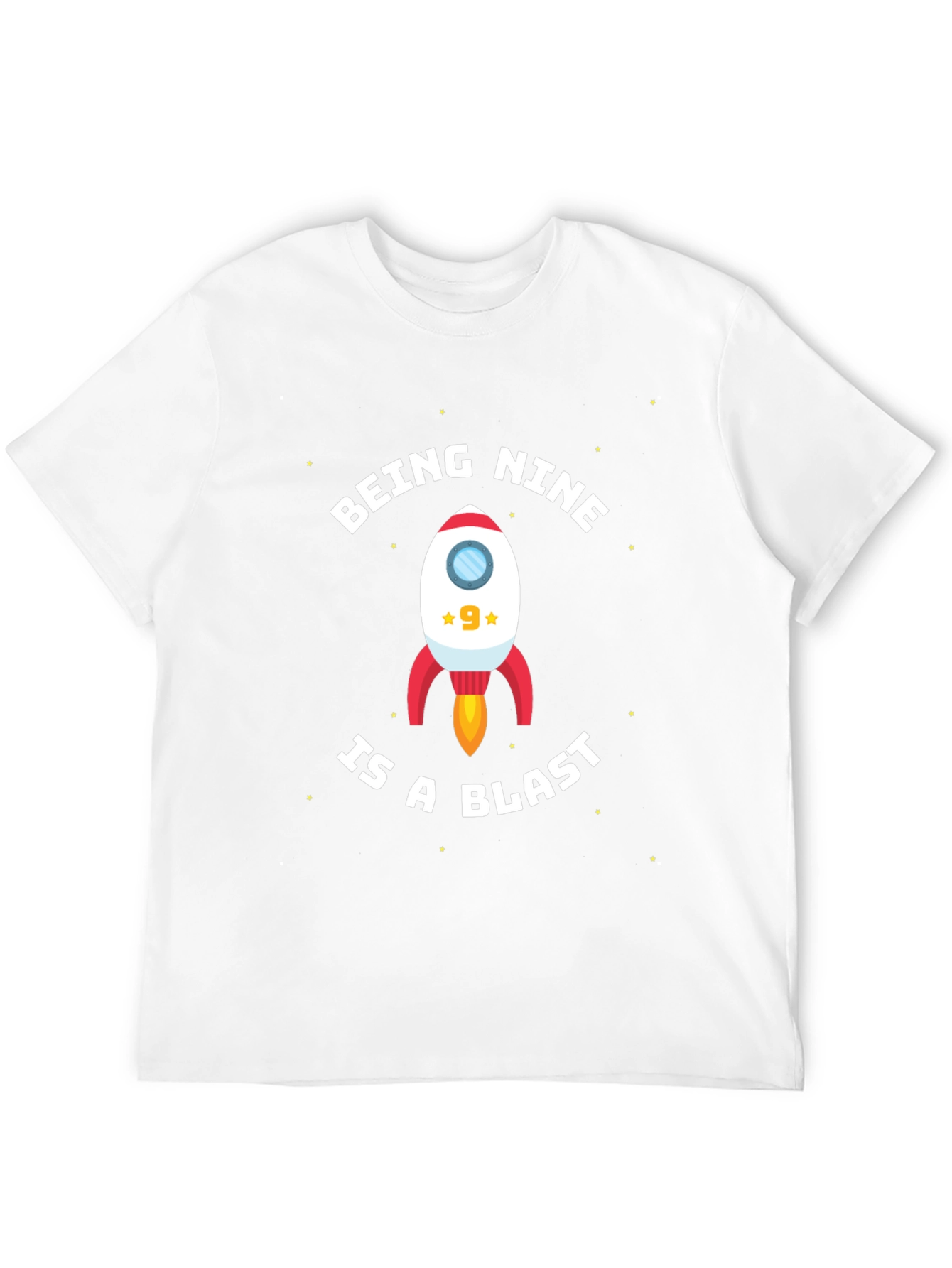 Being Nine Is a Blast Birthday T-Shirt