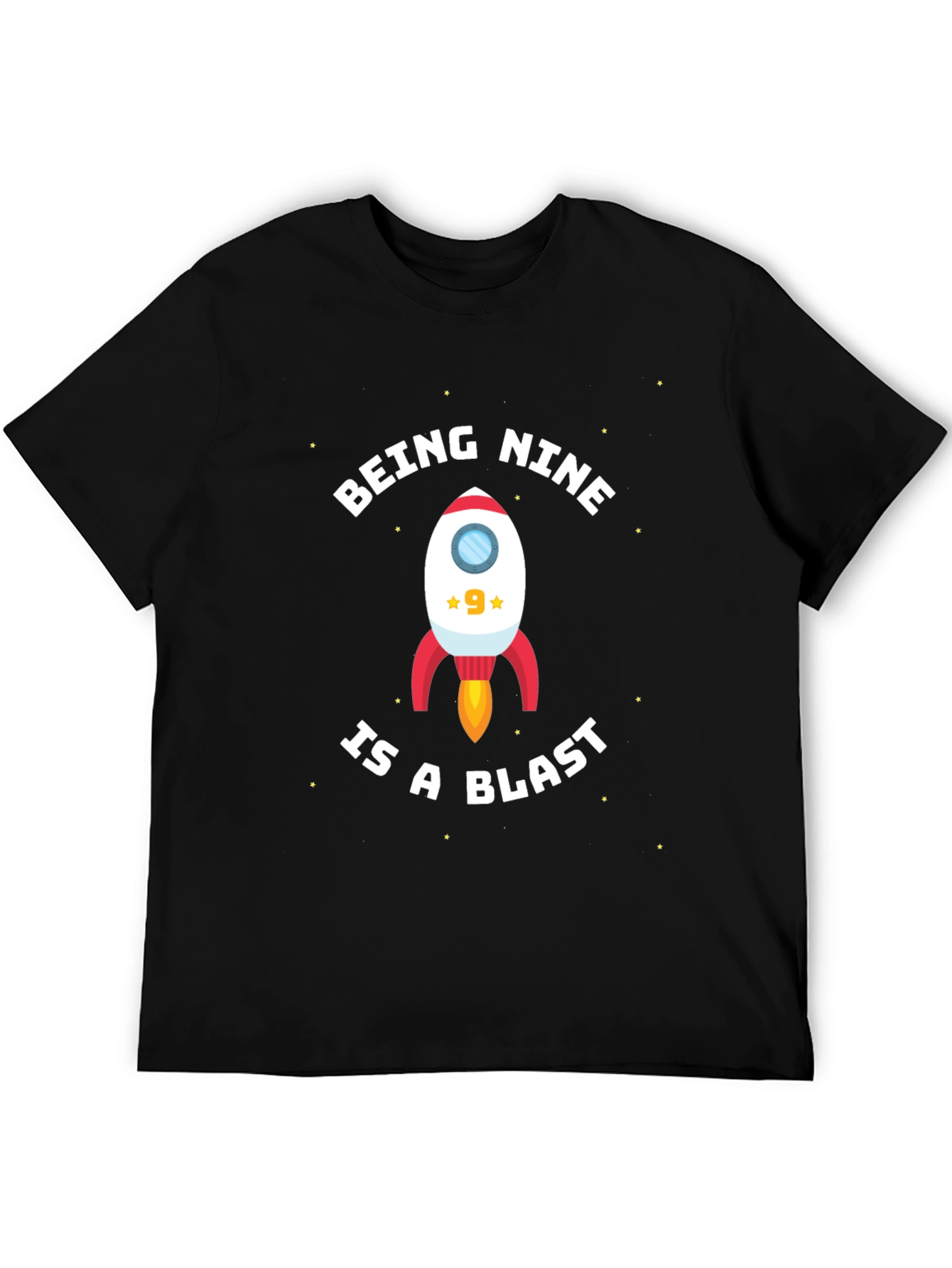 Being Nine Is a Blast Birthday T-Shirt