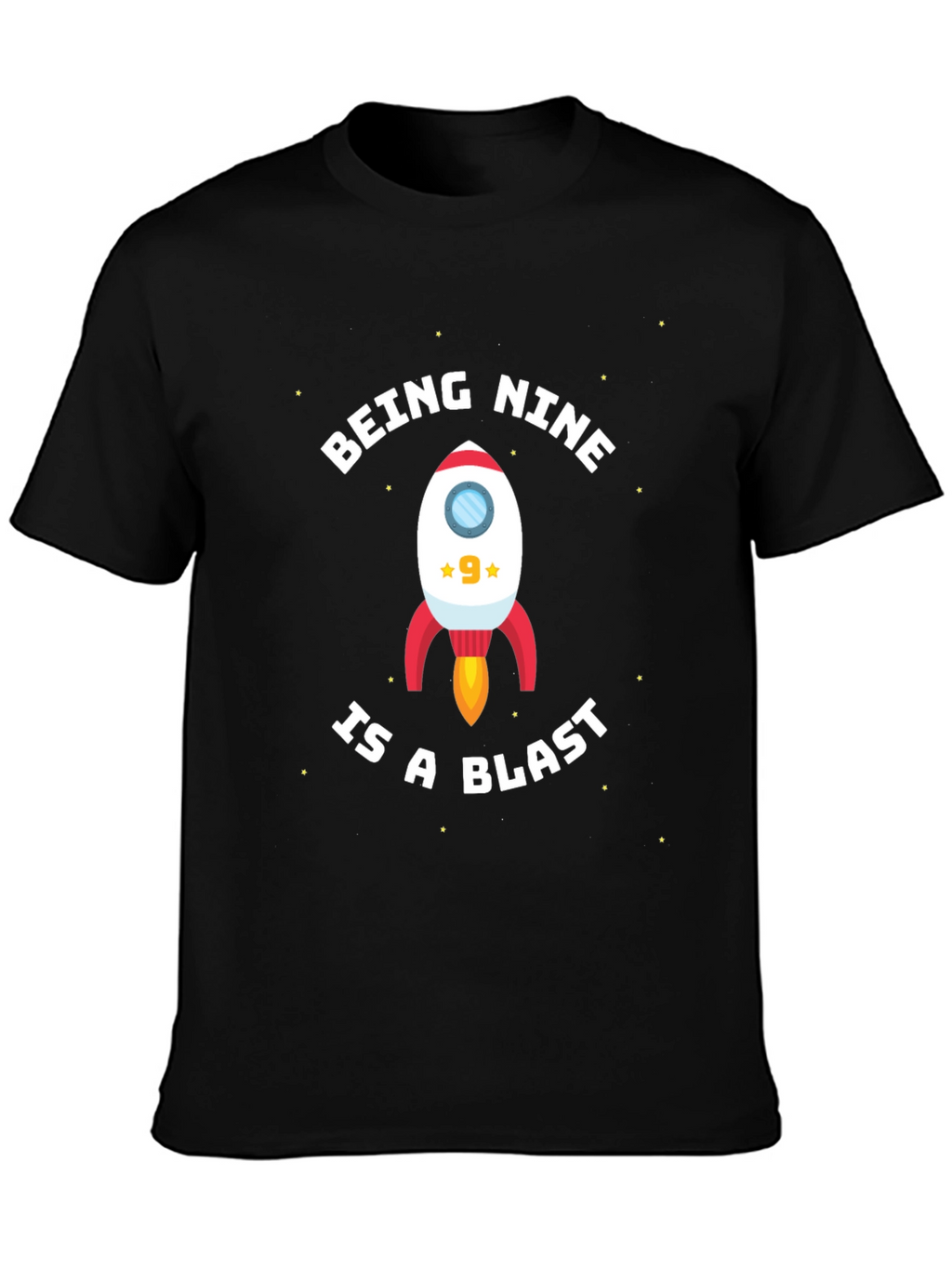 Being Nine Is a Blast Birthday T-Shirt