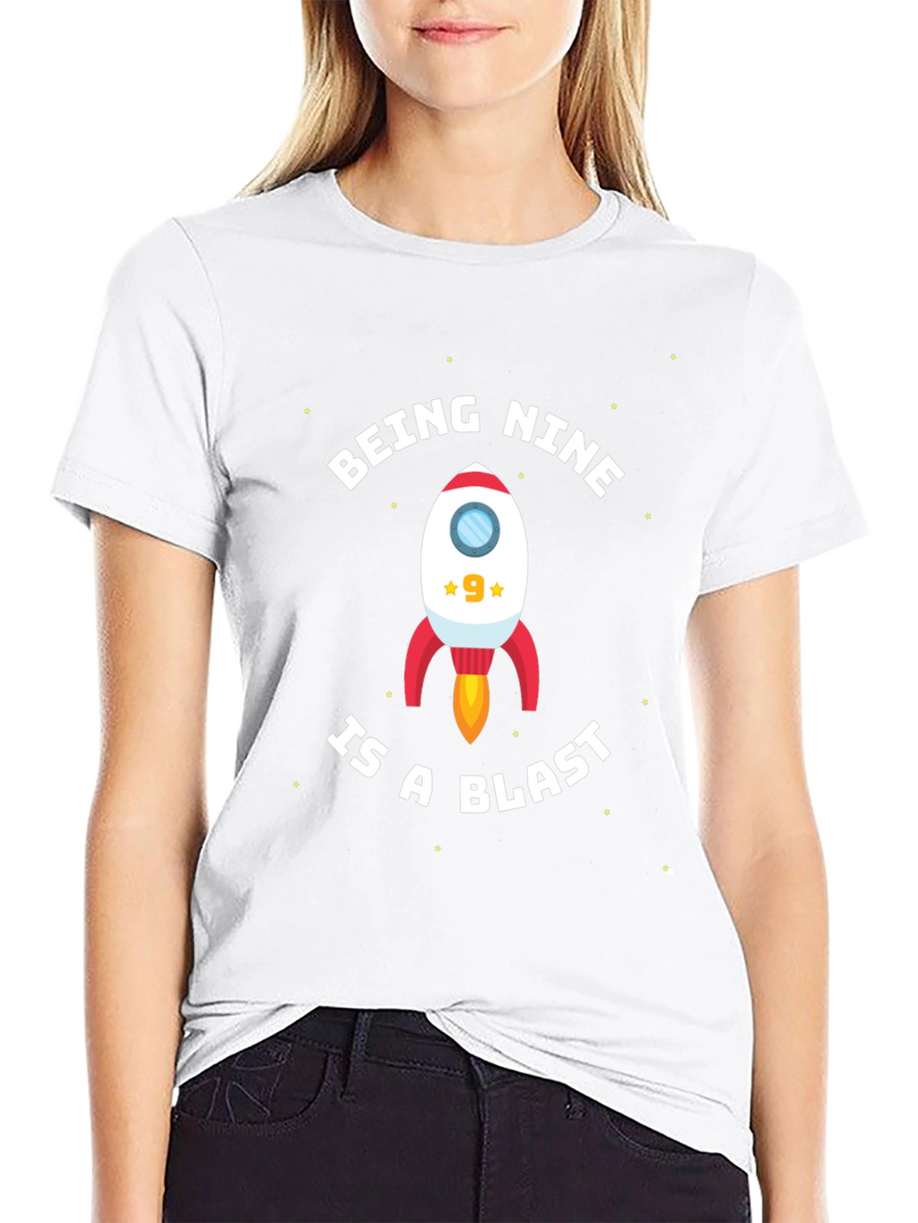 Being Nine Is a Blast Birthday T-Shirt