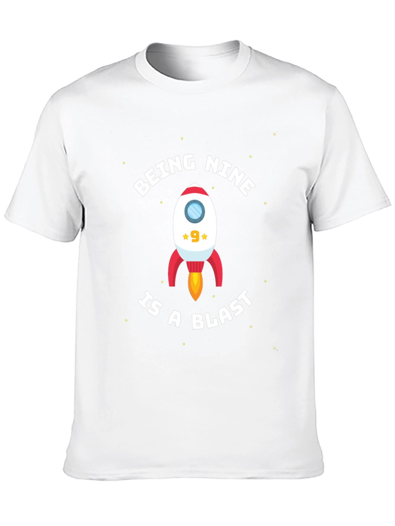 Being Nine Is a Blast Birthday T-Shirt