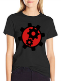 Gear Graphic Black T-Shirt