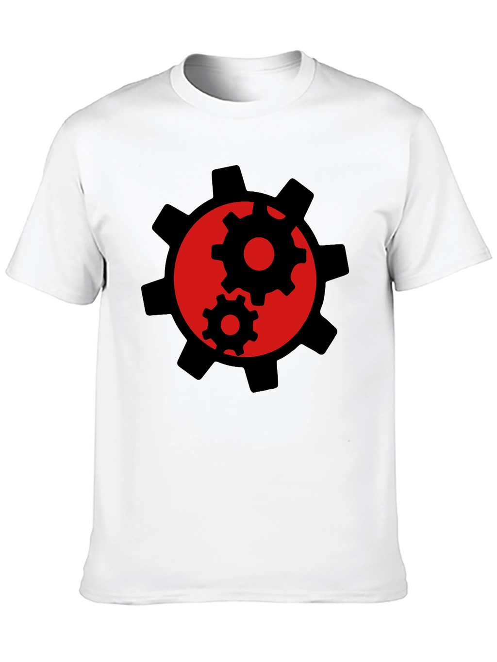 Gear Graphic Black T-Shirt