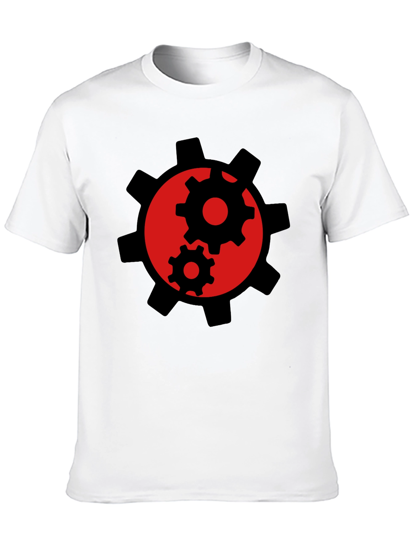 Gear Graphic Black T-Shirt