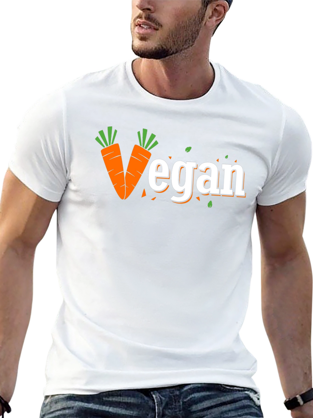 Vegan Carrot Graphic Tee