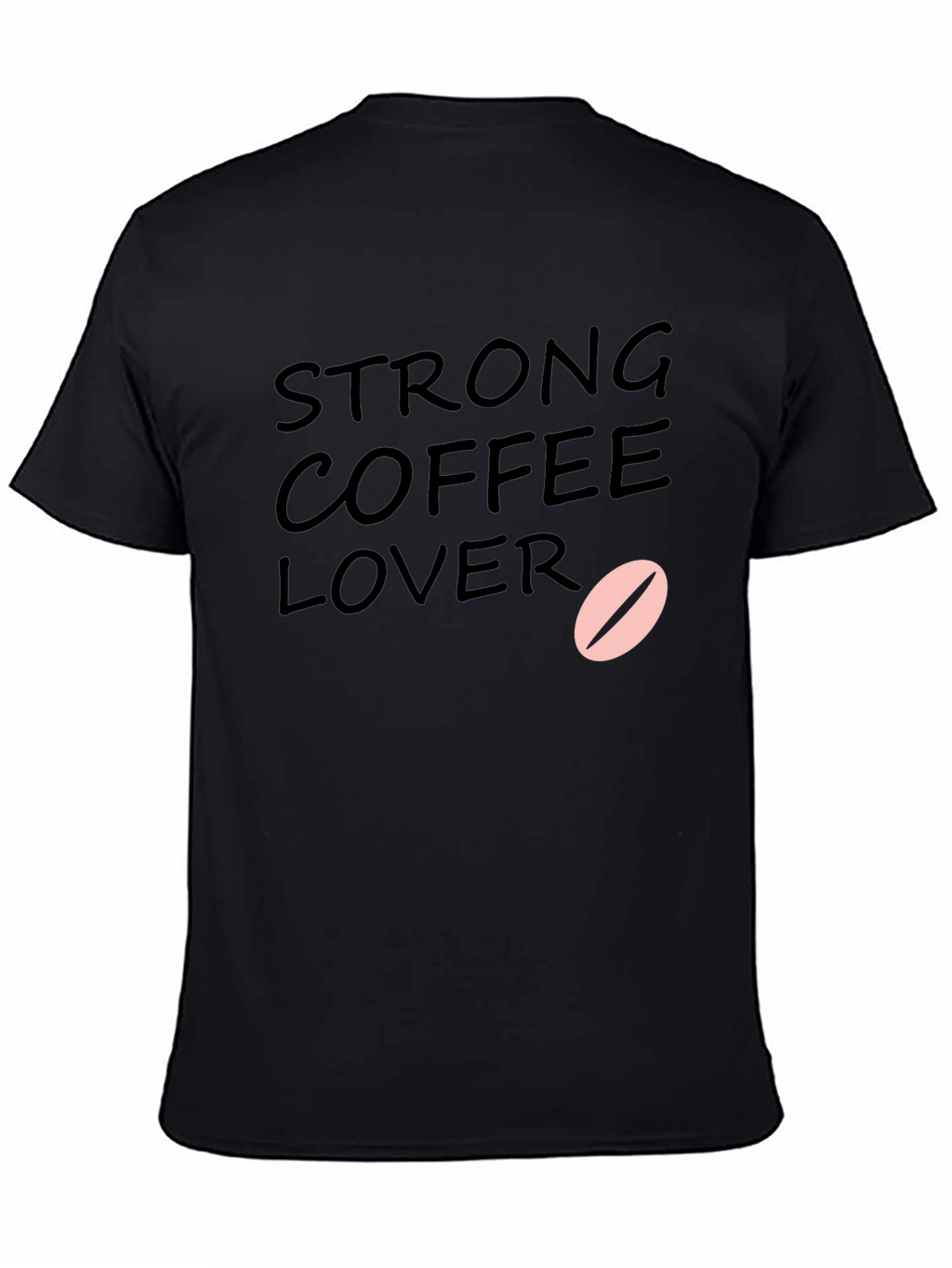 Strong Coffee Lover T-Shirt - Black