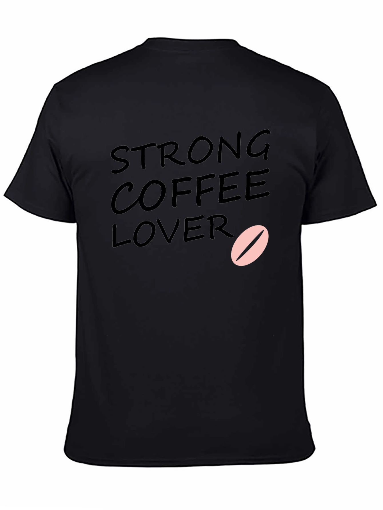 Strong Coffee Lover T-Shirt - Black