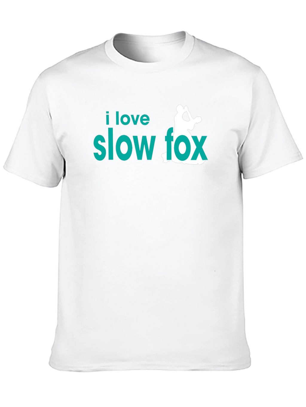 I Love Slow Fox Dance T-Shirt - Black