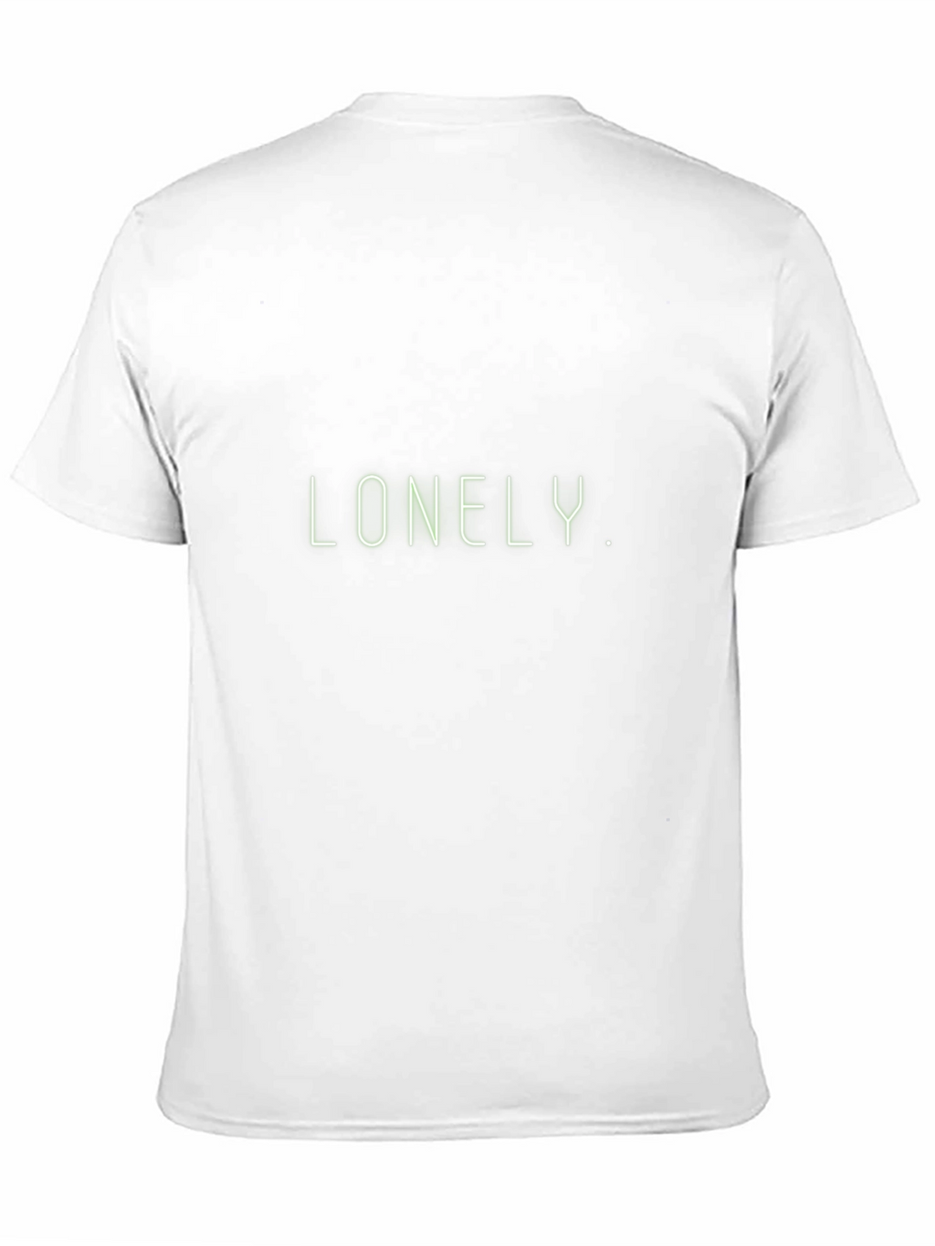 Lonely Graphic Tee - Modern Black T-Shirt