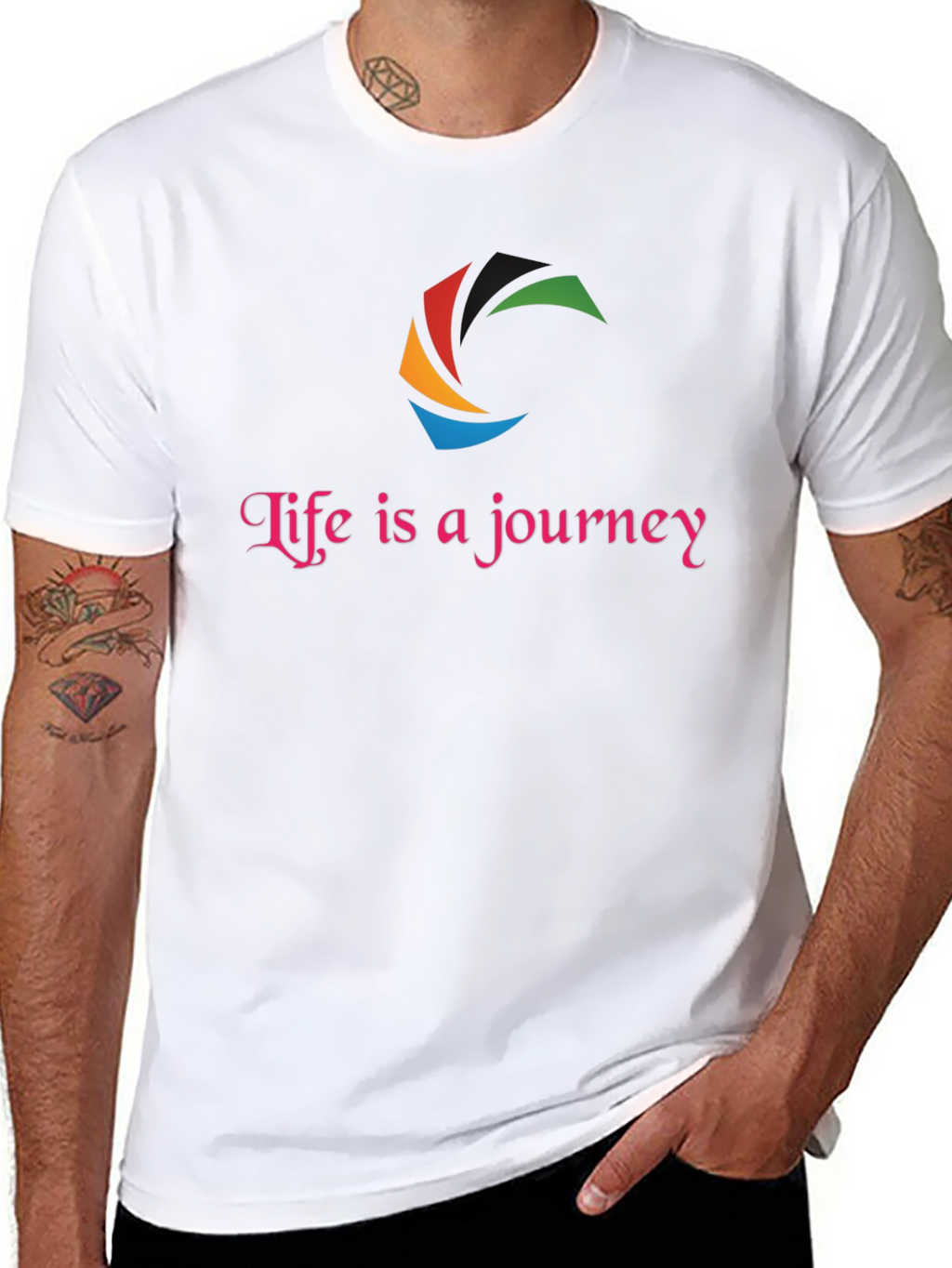 Life is a Journey Graphic T-Shirt