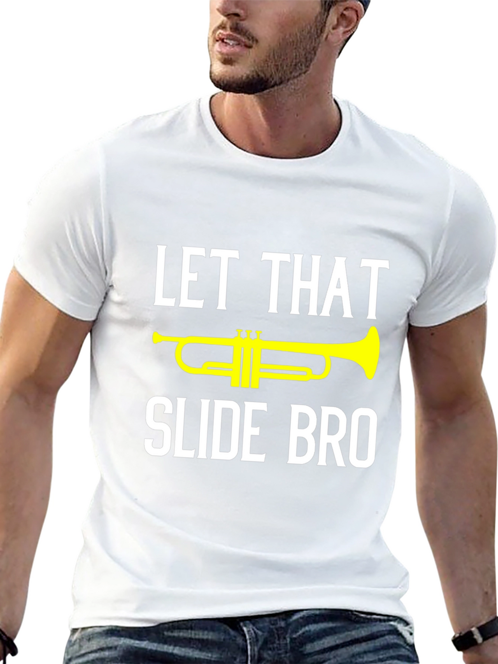 Let That Slide Bro Trumpet T-Shirt