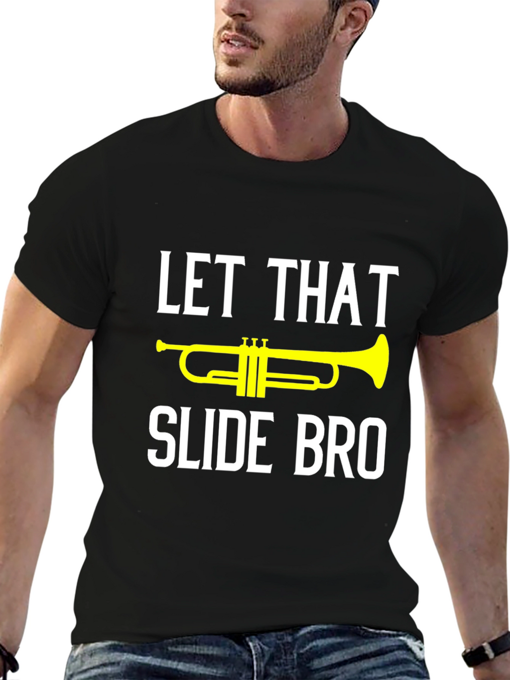 Let That Slide Bro Trumpet T-Shirt