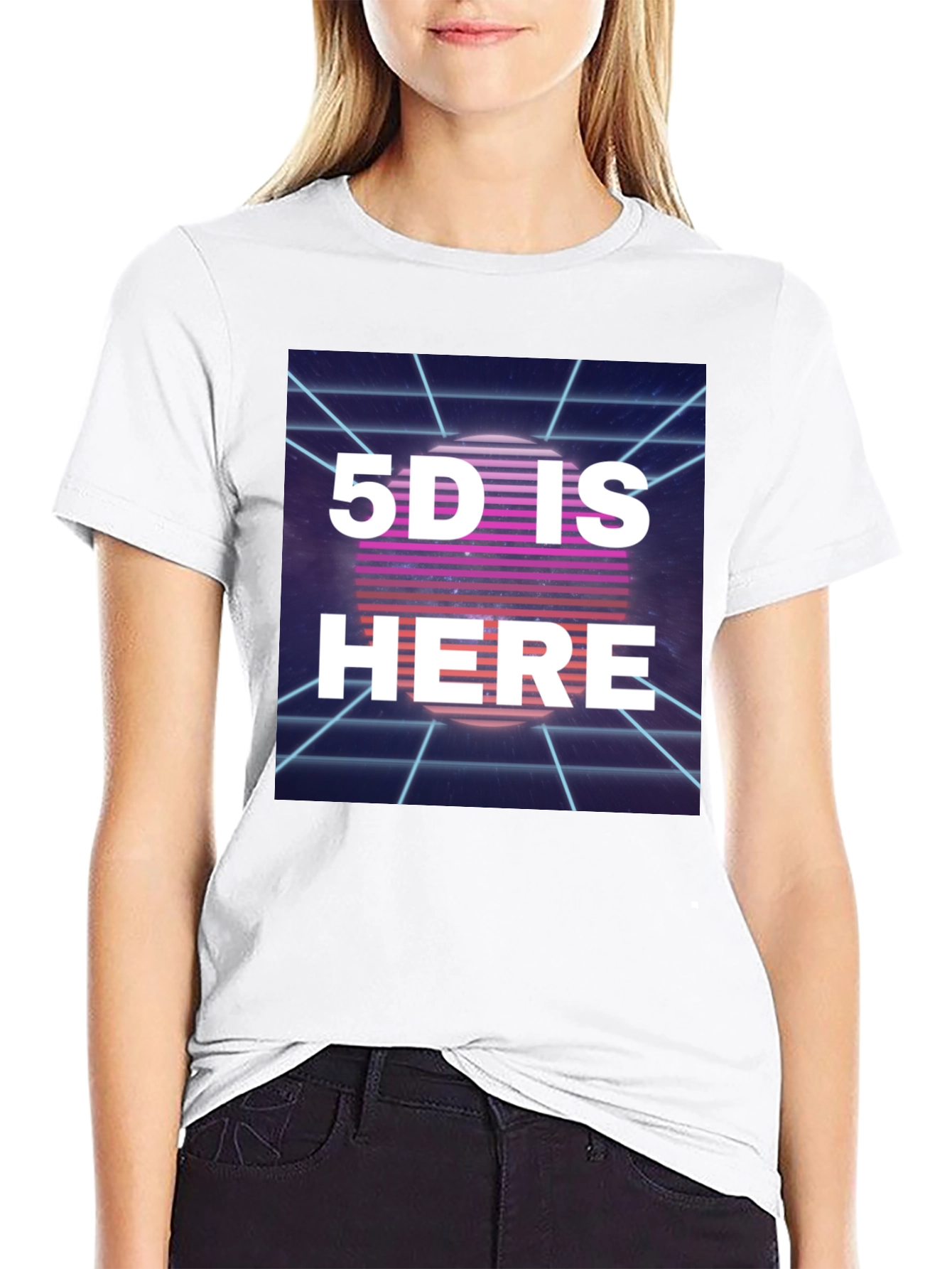 Retro 5D Is Here Graphic Tee
