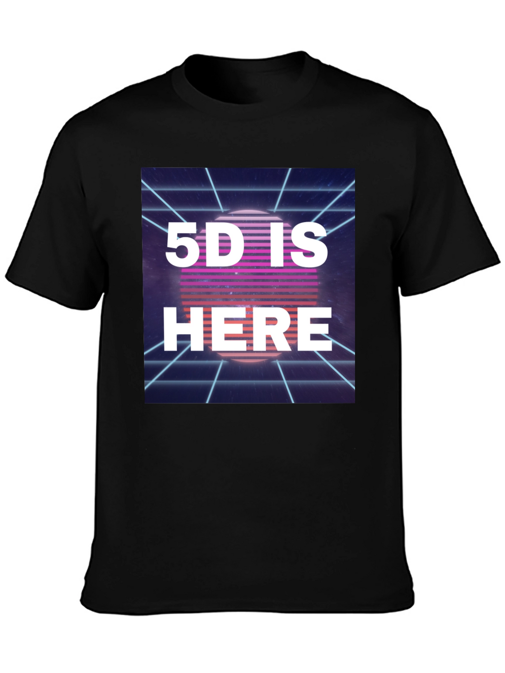 Retro 5D Is Here Graphic Tee