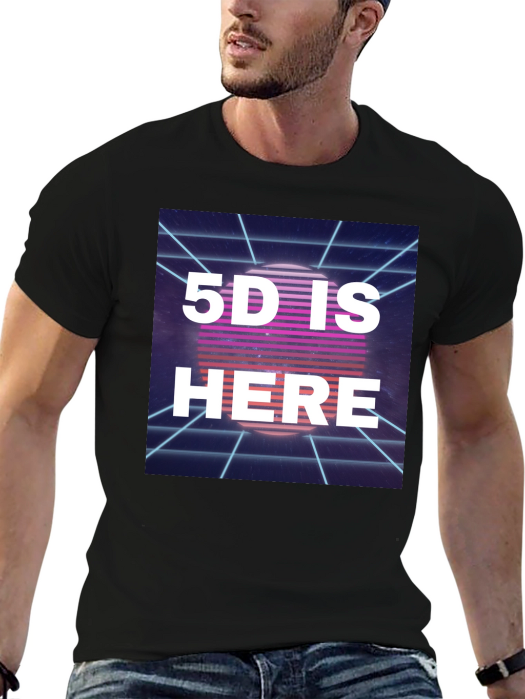 Retro 5D Is Here Graphic Tee