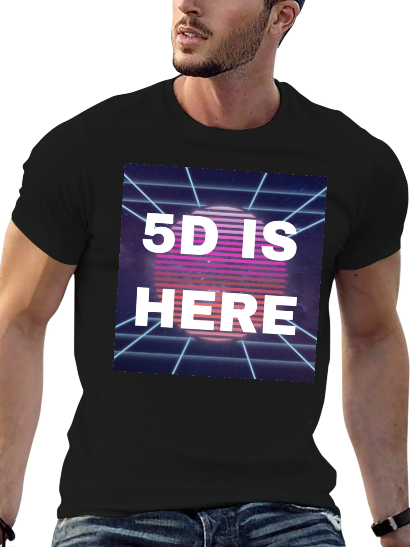 Retro 5D Is Here Graphic Tee