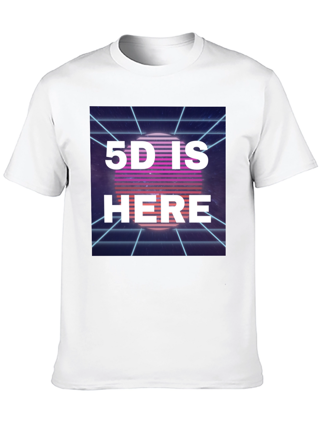 Retro 5D Is Here Graphic Tee