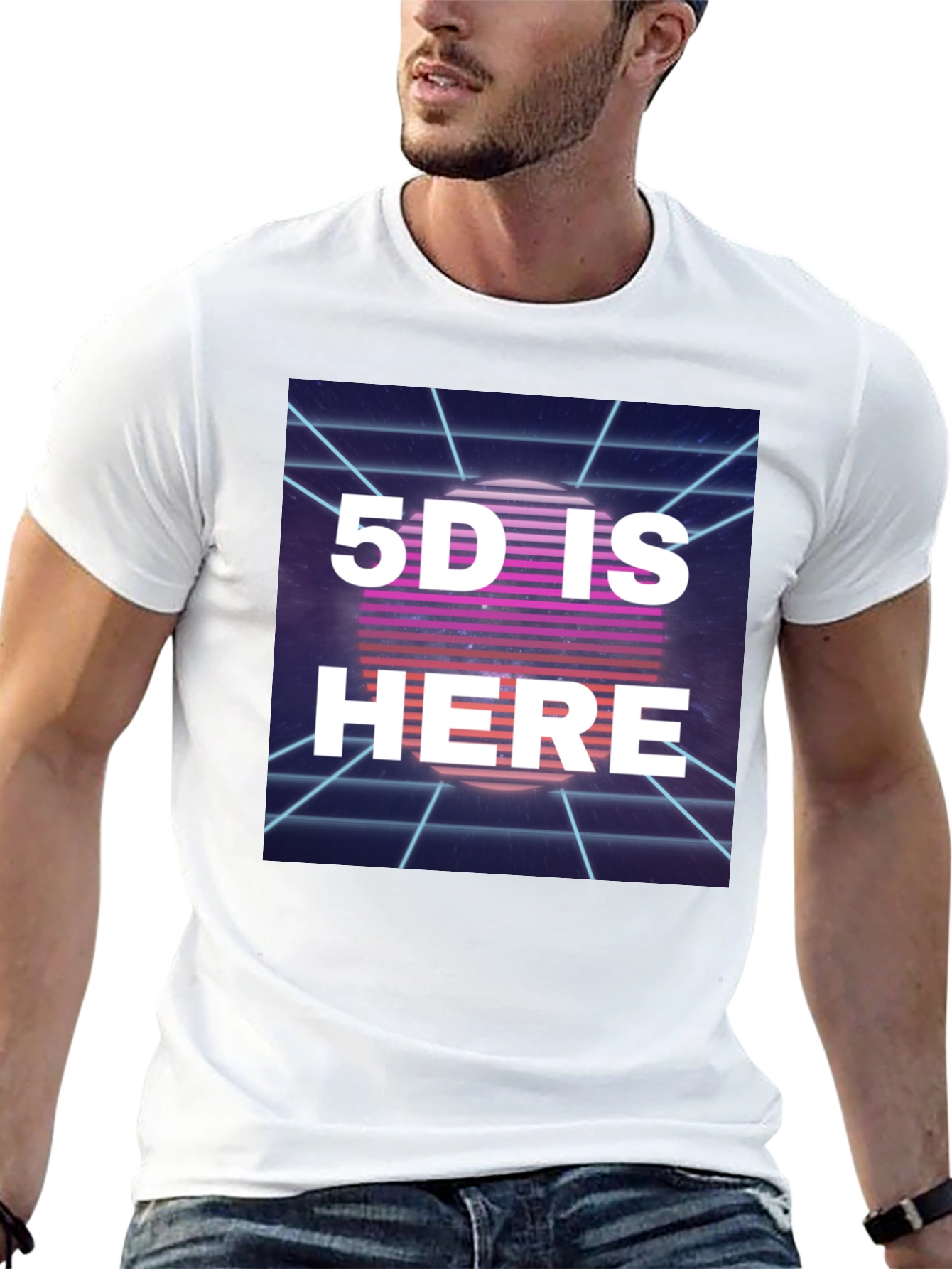 Retro 5D Is Here Graphic Tee