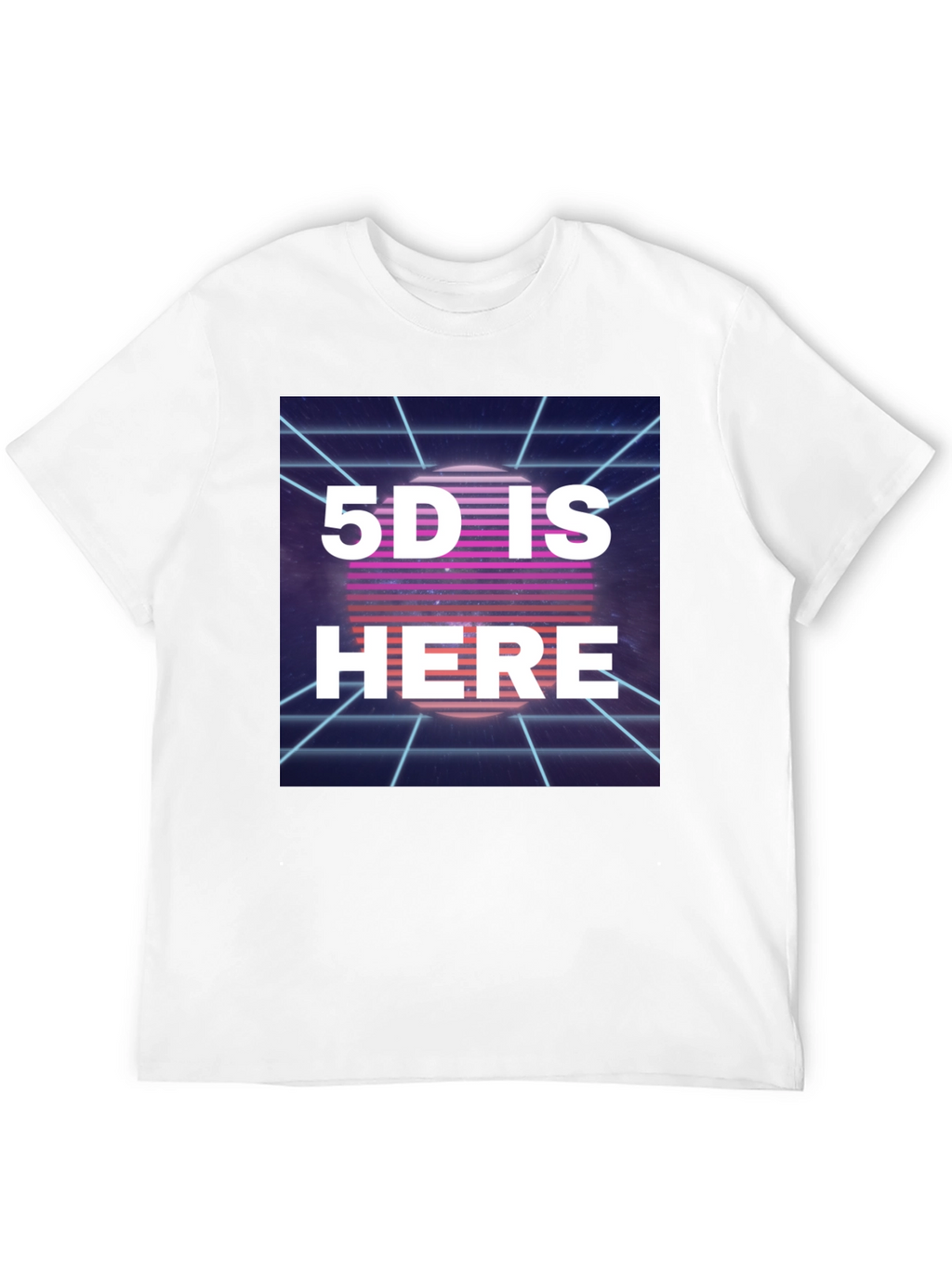 Retro 5D Is Here Graphic Tee