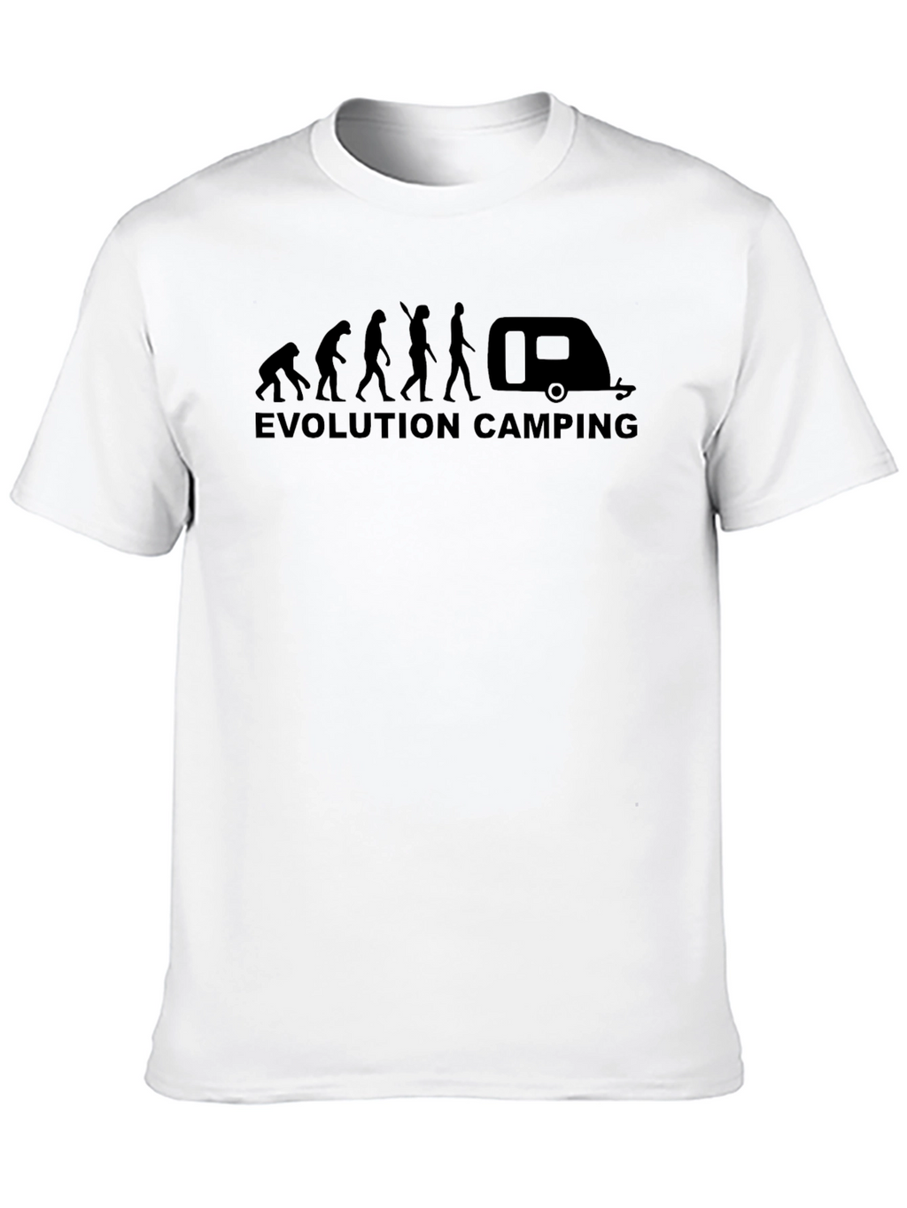 Evolution Camping Black T-Shirt