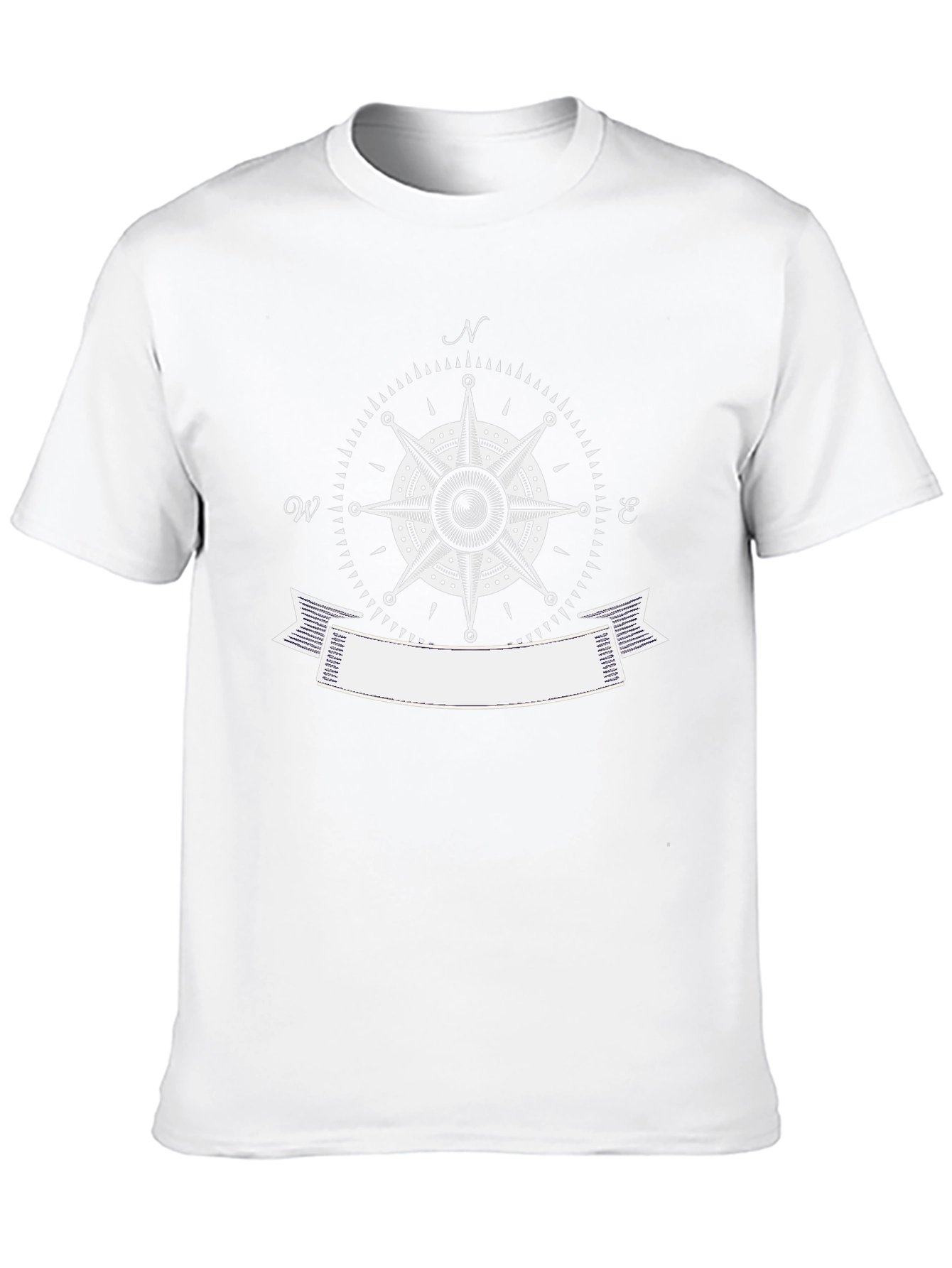 Compass Rose Graphic Tee - Black