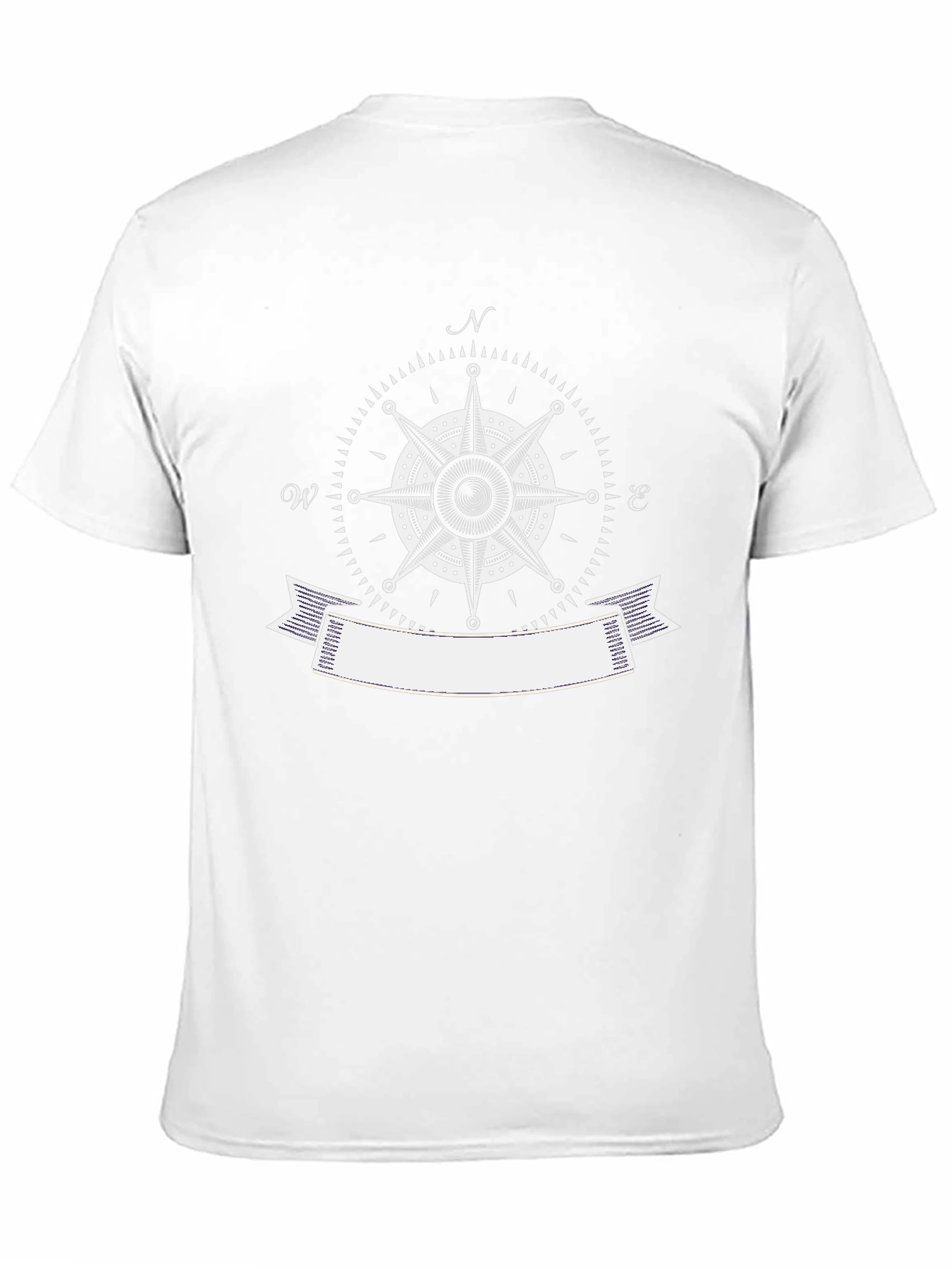 Compass Rose Graphic Tee - Black